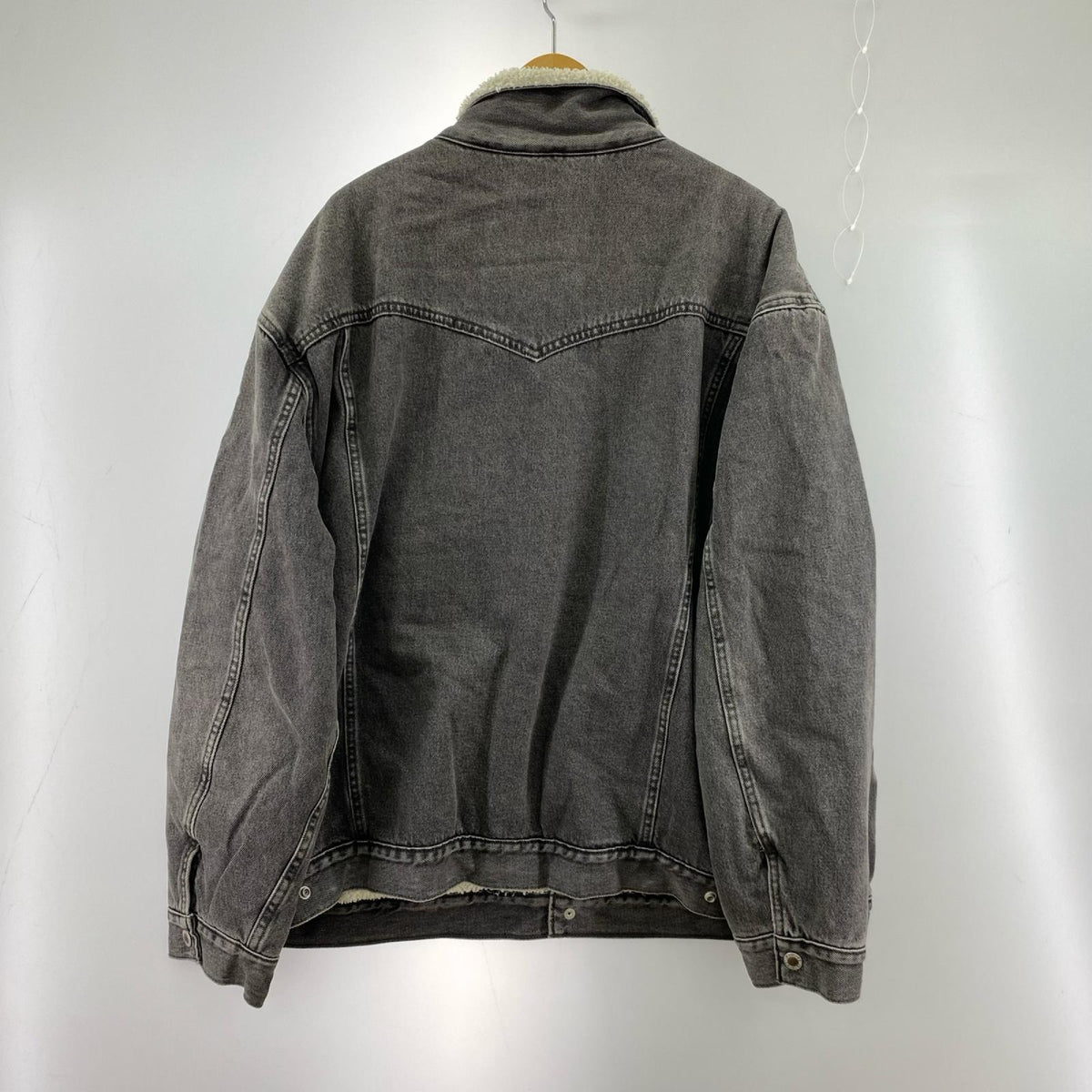 デニムジャケット silver tab ﾎﾞｱﾃﾞﾆﾑｼﾞｬｹｯﾄ 灰 (XL) グレー