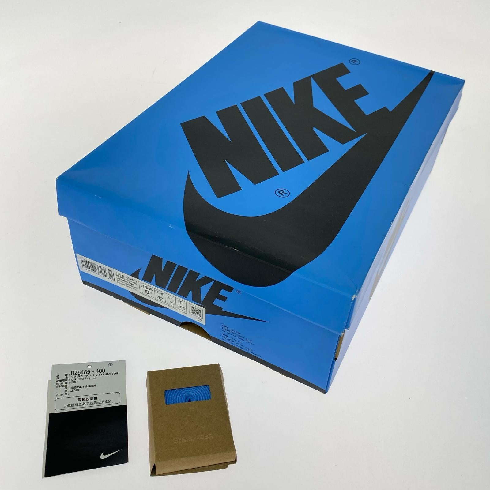 スニーカー AIR JORDAN 1 RETRO HIGH OG Blue (26.5)