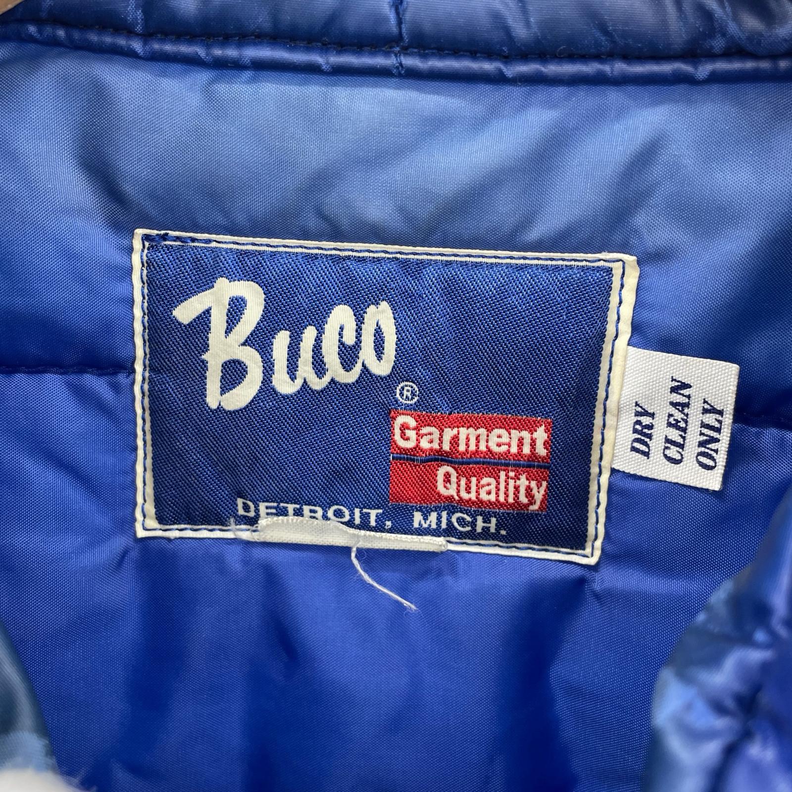 ダウンジャケット buco real McCOY'S ブルー