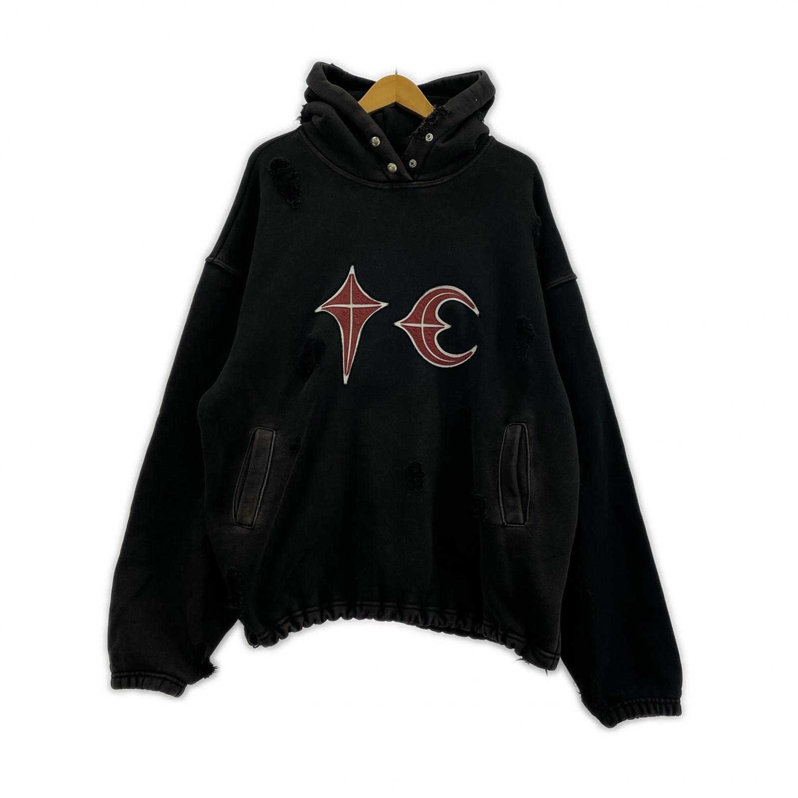 パーカー Thug Club パーカー 黒 1 1 ブラック