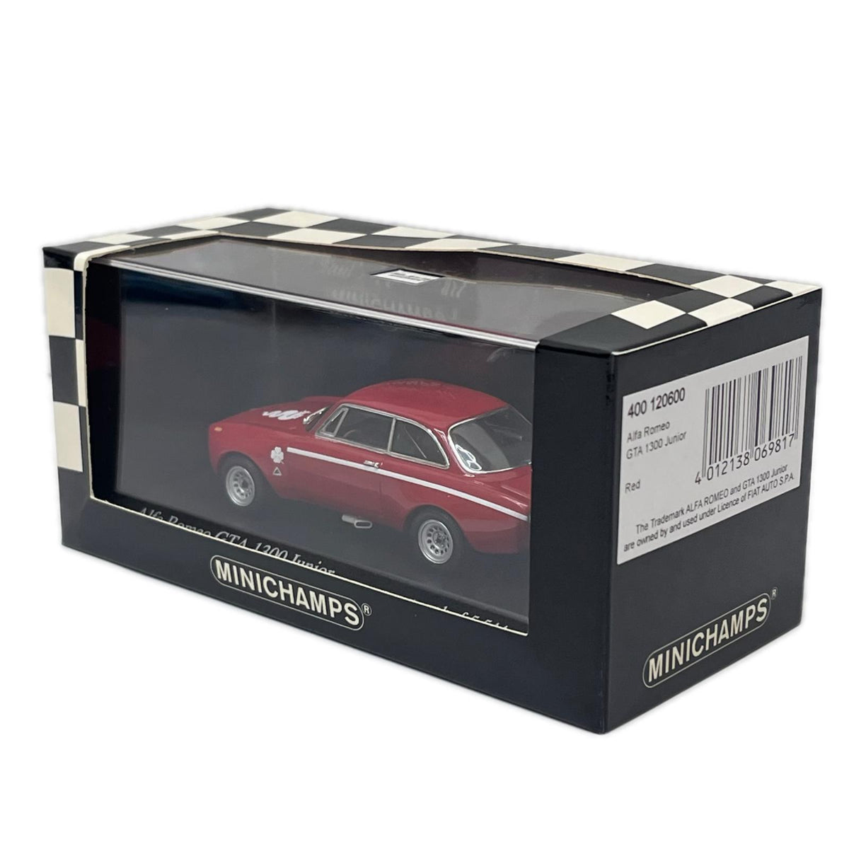 Alfa Romeo GTA 1300 Junior アルファロメオ GTA 1300 ジュニア（レッド） ミニチャンプス（MINICHAMPS） スケールカー