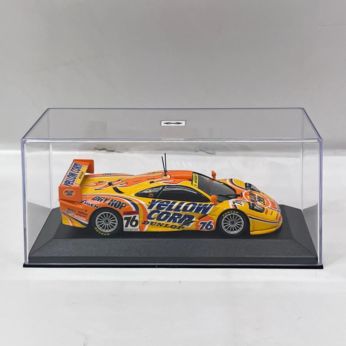 minichamps mclaren f1 gtr 1/43スケールダイキャストミニカー「マクラーレン F1 GTR チーム・ヒトツヤマ #76 JGTC 2002（イエローコーン） ミニチャンプス（Minichamps） スケールカー