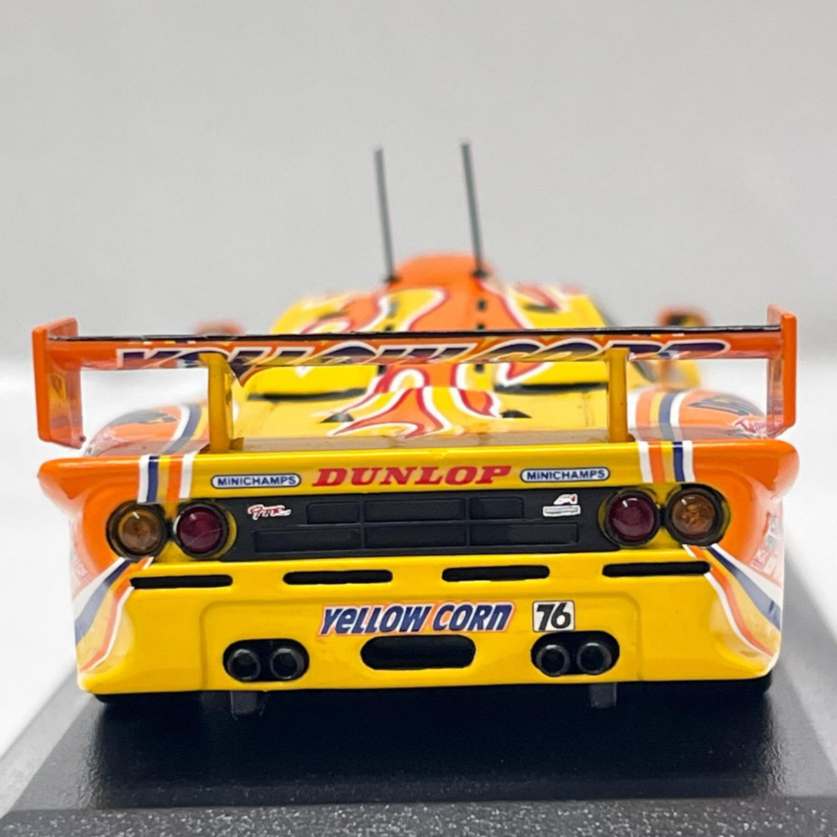 minichamps mclaren f1 gtr 1/43スケールダイキャストミニカー「マクラーレン F1 GTR チーム・ヒトツヤマ #76 JGTC 2002（イエローコーン） ミニチャンプス（Minichamps） スケールカー