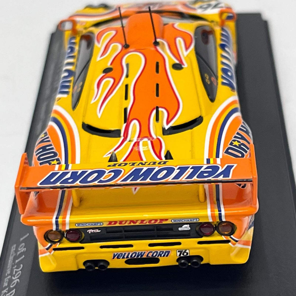minichamps mclaren f1 gtr 1/43スケールダイキャストミニカー「マクラーレン F1 GTR チーム・ヒトツヤマ #76 JGTC 2002（イエローコーン） ミニチャンプス（Minichamps） スケールカー