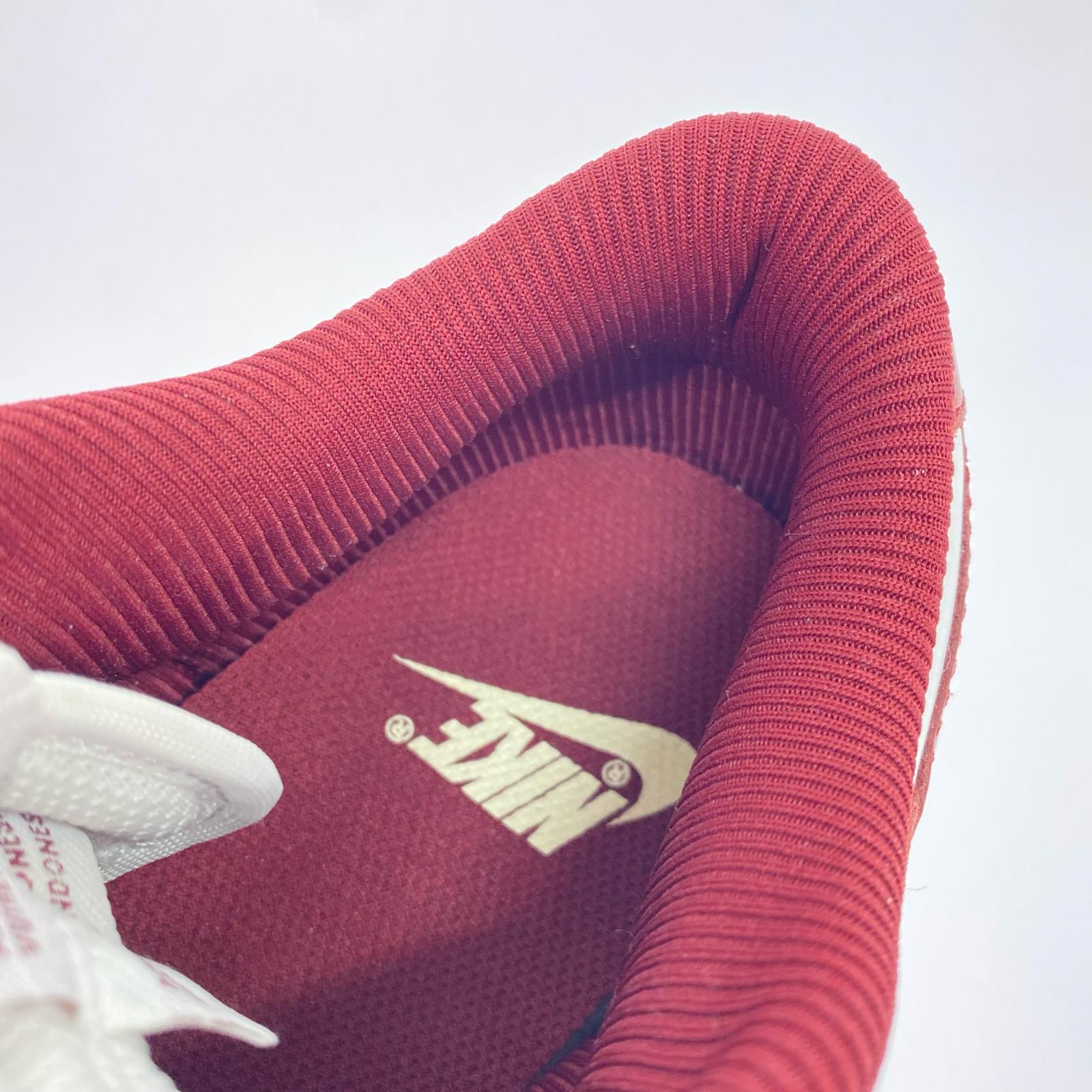 スニーカー NIKE W's DUNK LOW PRM Team Red and White FJ4555-100 (27.5) 27.5cm (US9 1/2 UK9 EU45)