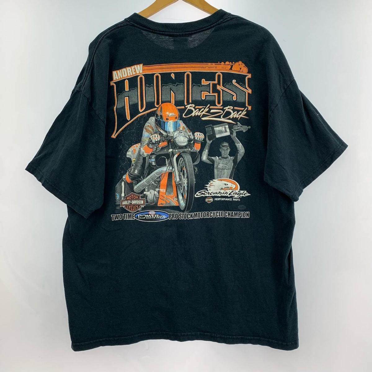 半袖Ｔシャツ Back 2 Back 黒(XL) ブラック
