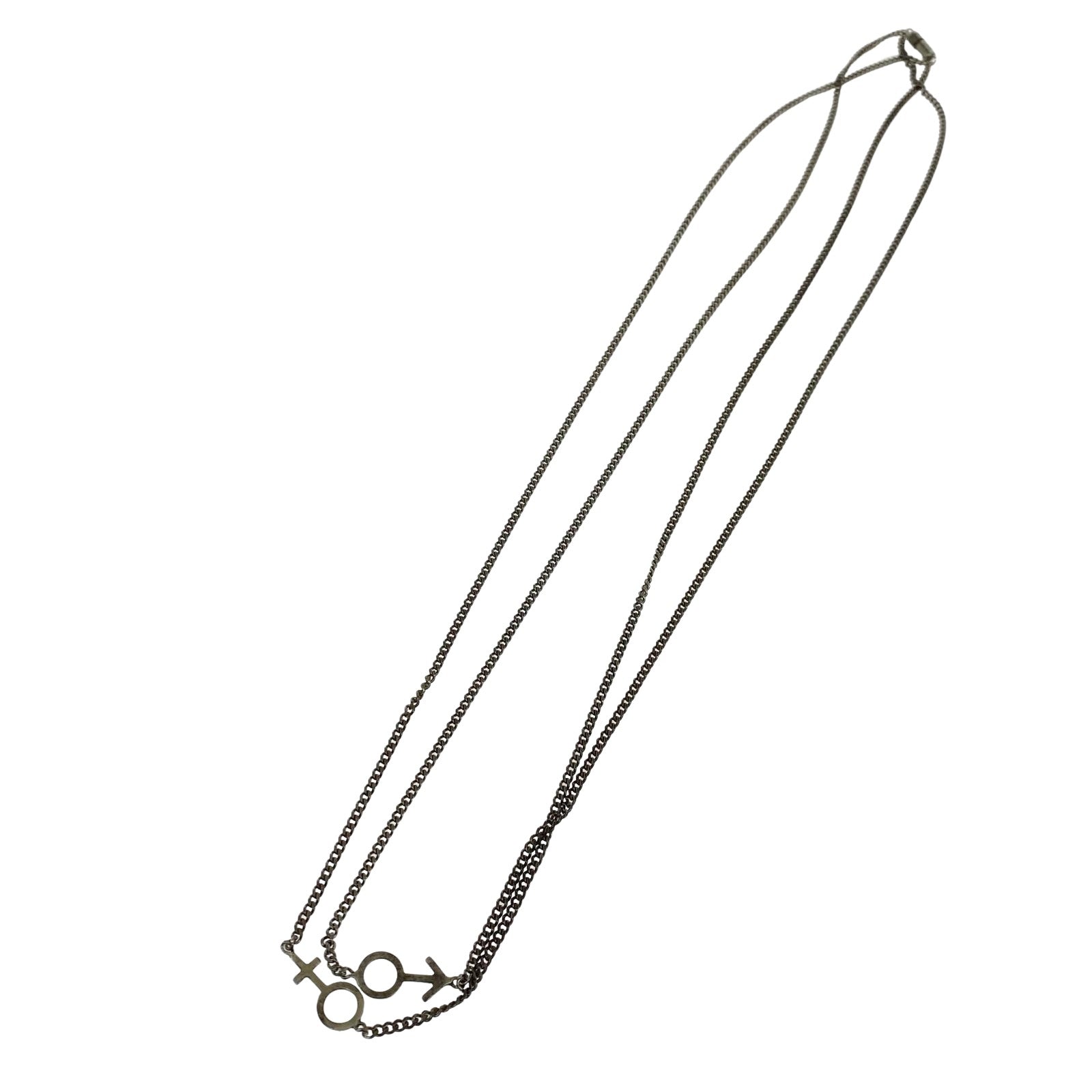 ネックレス Gender Sign Necklace シルバー