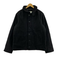 ジャケット WAIPER別注 N-1 ﾃﾞｯｷｼﾞｬｹｯﾄ 黒(XL) ブラック