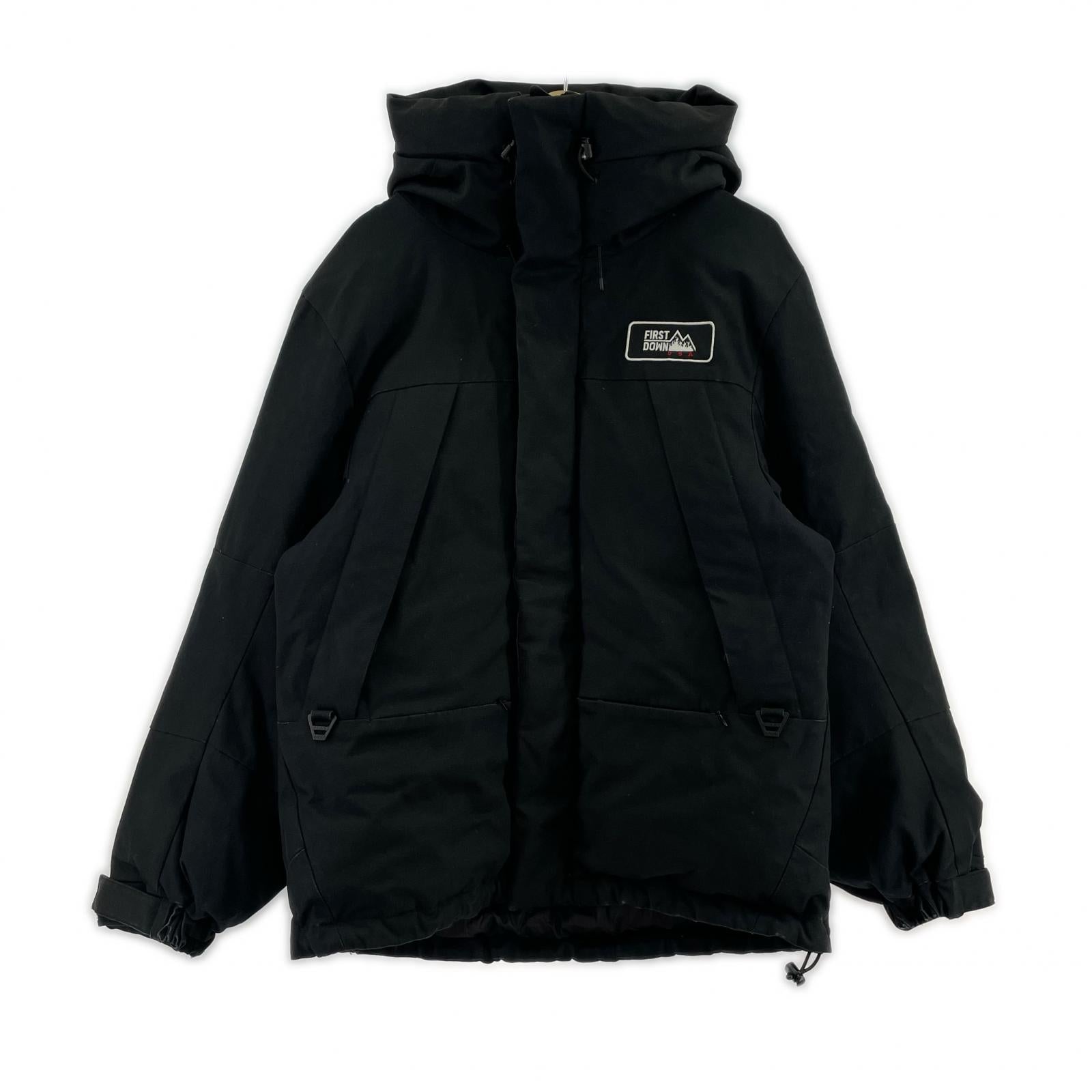 ダウンジャケット orenge fire proof M ブラック