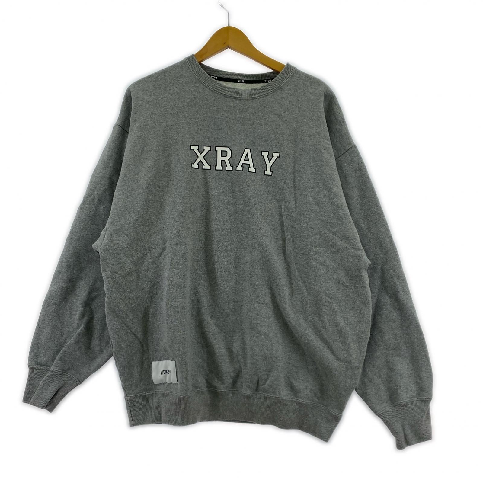スウェット WTAPS 24AW ACADEMY SWEATER COTTON -x04 グレー