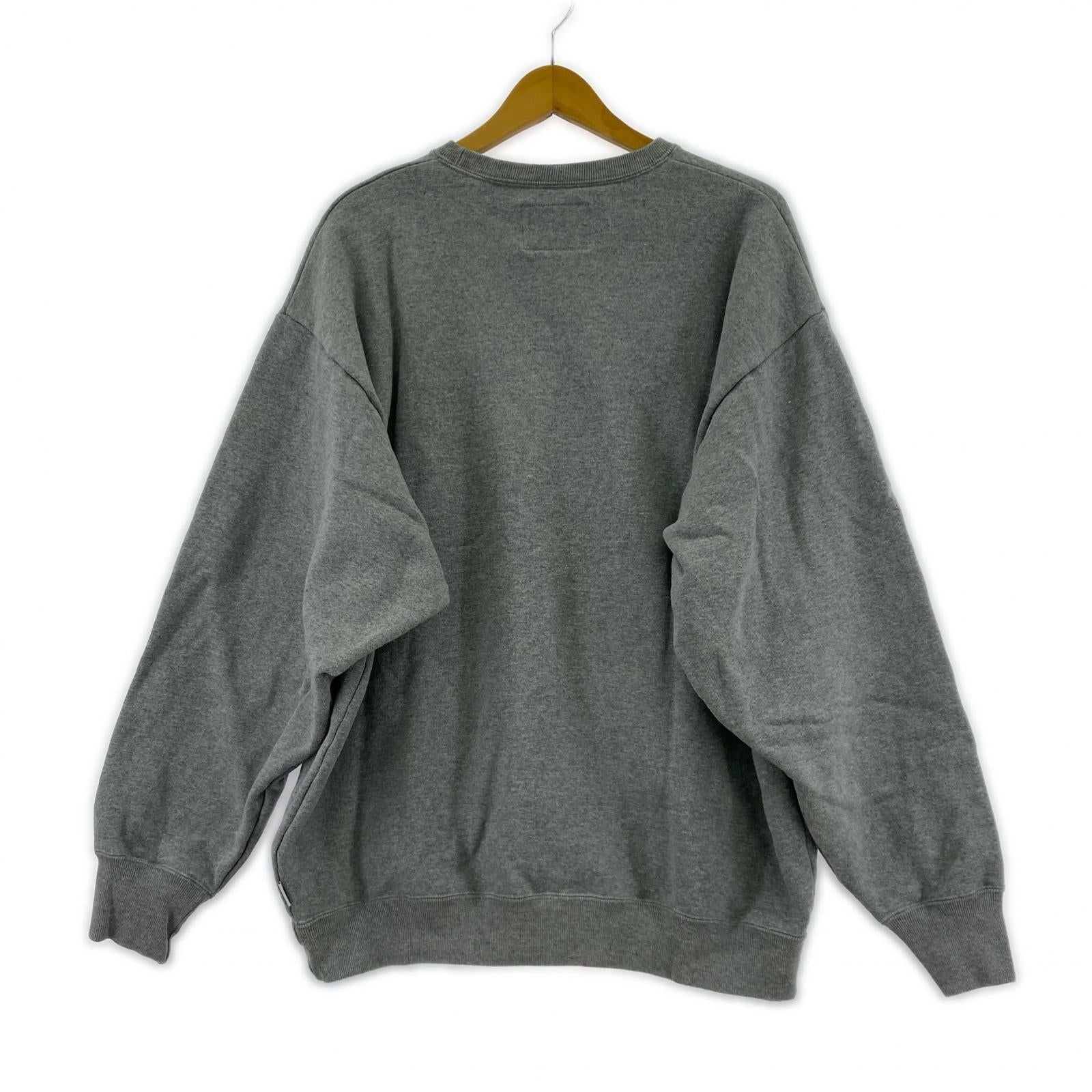 スウェット WTAPS 24AW ACADEMY SWEATER COTTON -x04 グレー