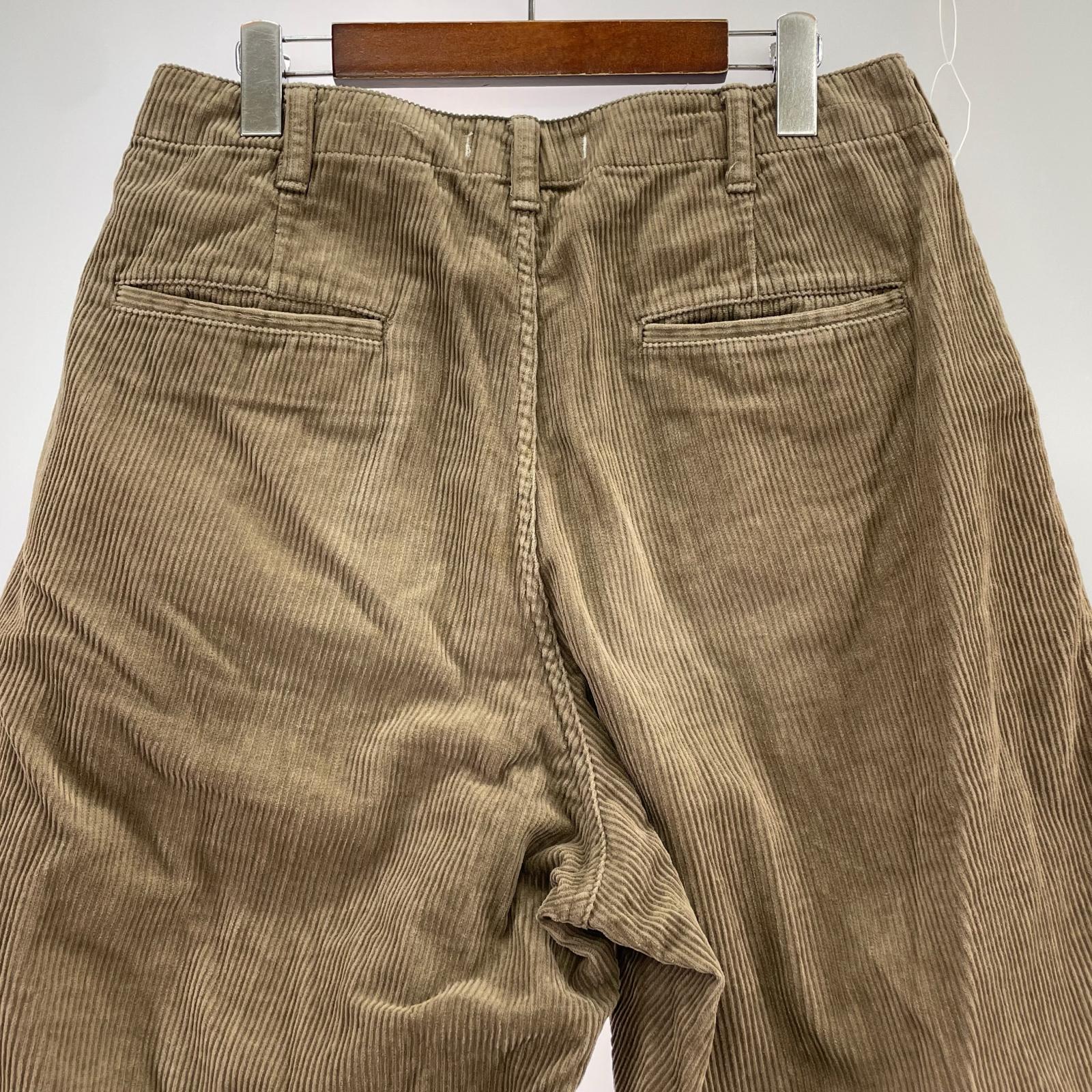 パンツ SETTO コーデュロイ 黒 M ブラウン
