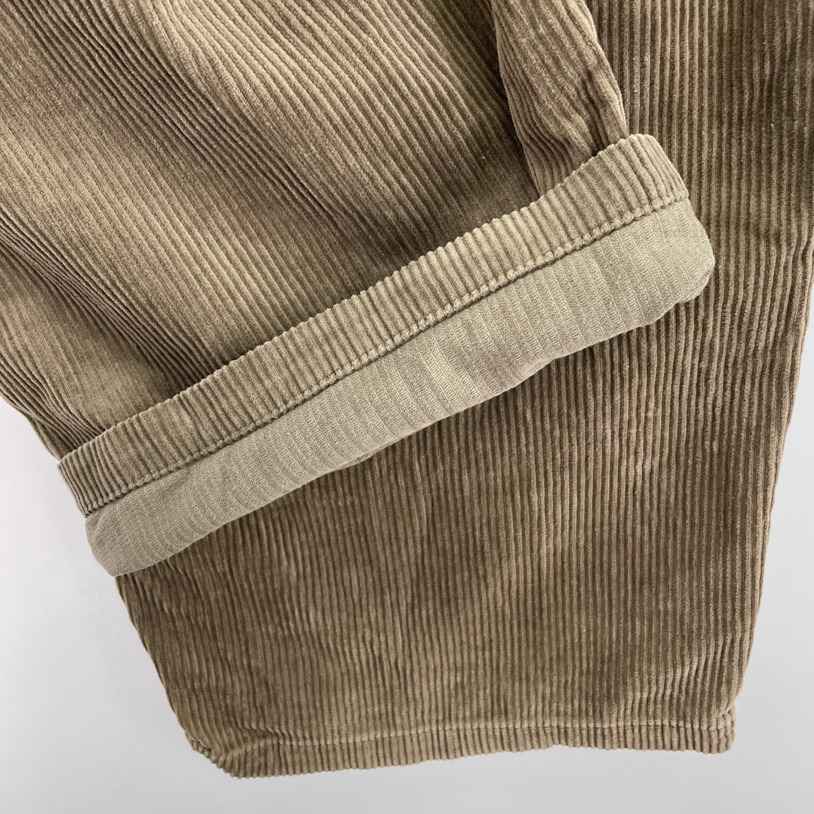 パンツ SETTO コーデュロイ 黒 M ブラウン