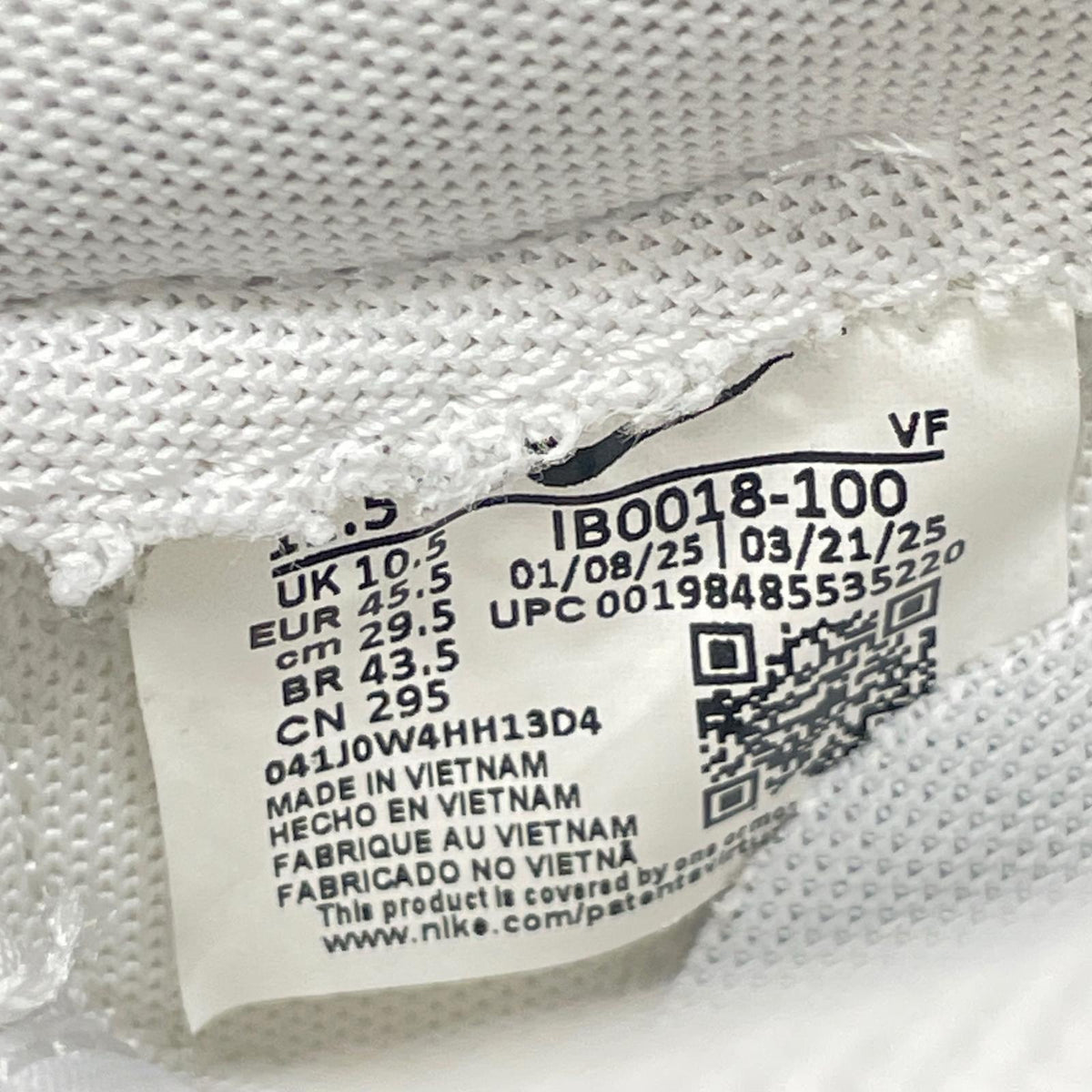 スニーカー KOBE BRYANT×Air Force 1 29.5cm 29.5cm (US11 1/2 UK11 EU49) ホワイト