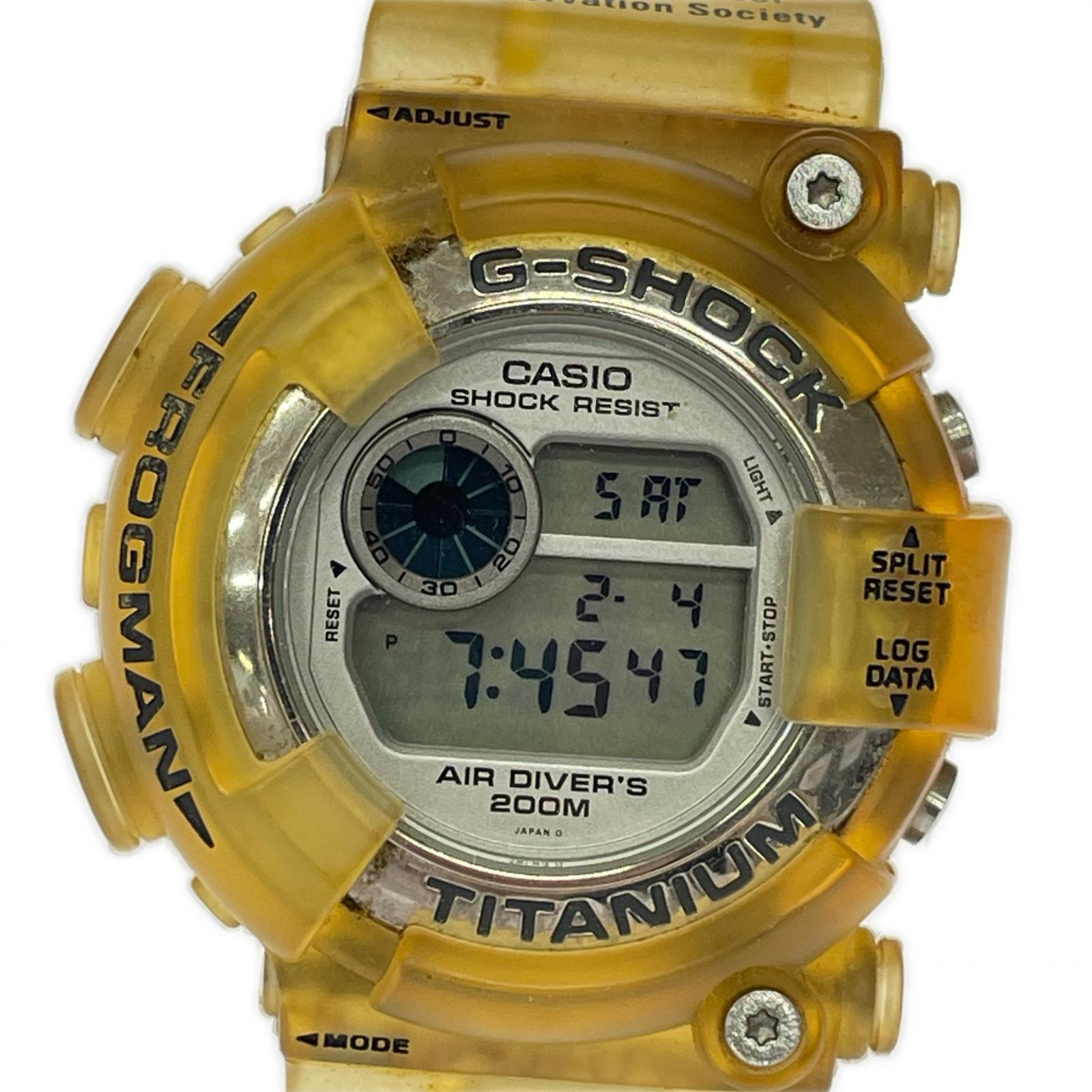 腕時計 DW-8201WC フロッグマン W.C.C.S ブラウン