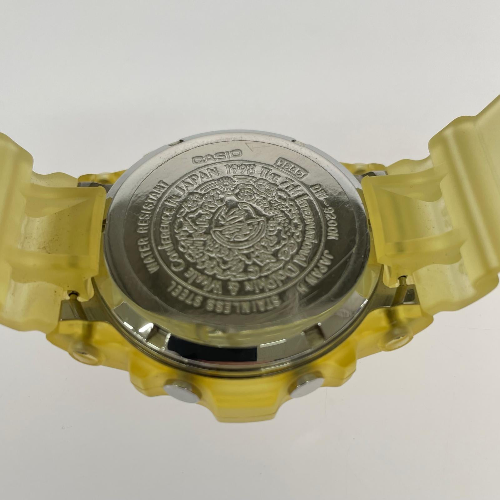 腕時計 DW-9200K イルクジ イエロー