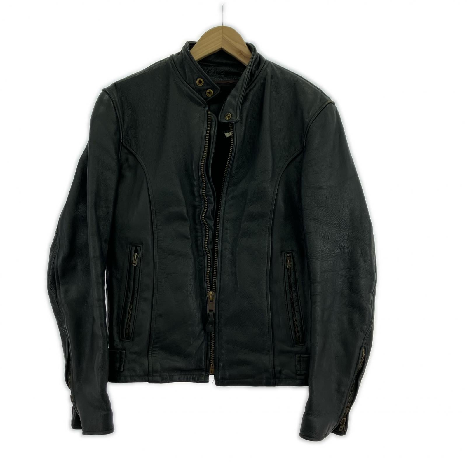 ライダースジャケット branded garments 36 ブラック