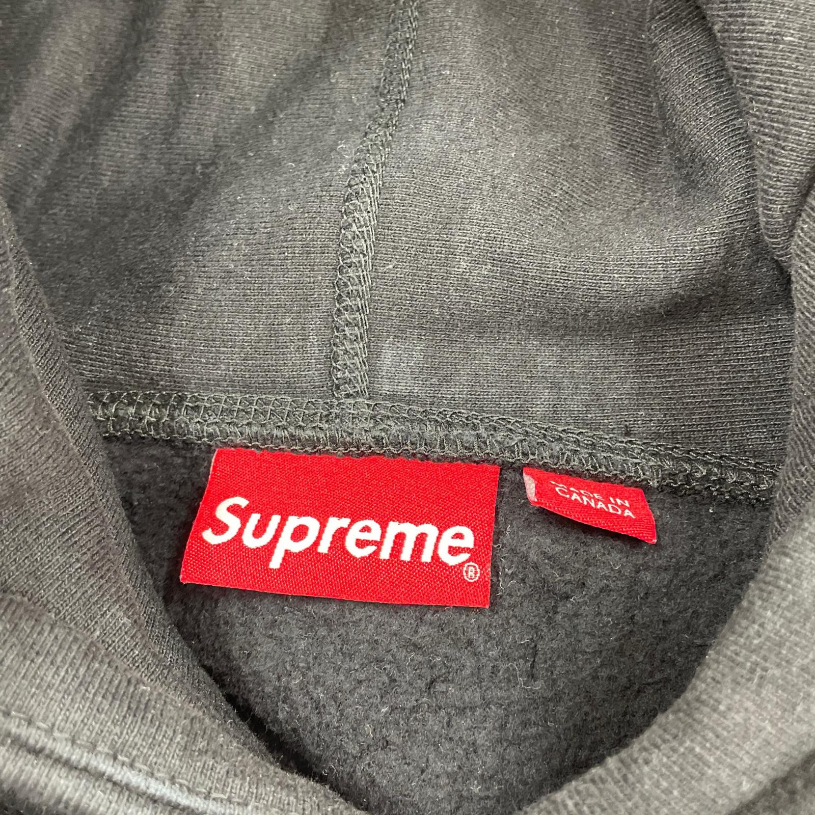 パーカー 21AW Box Logo Hooded SweatShirt 黒 (M) M ブラック