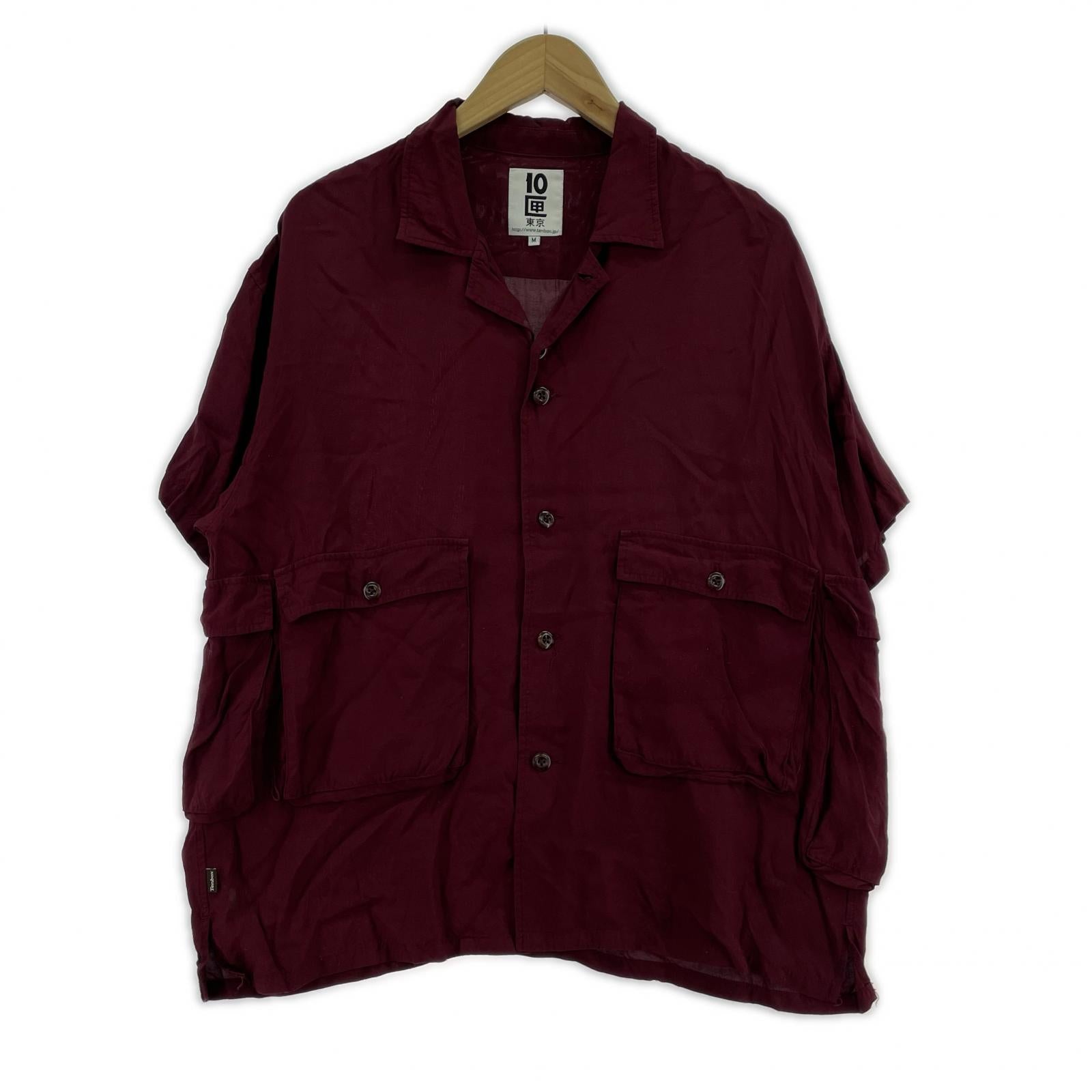半袖シャツ 10匣　レッド M レッド