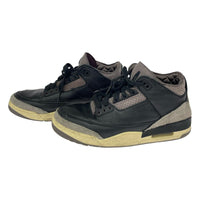 スニーカー × A Ma Maniere JORDAN 3 RETRO 黒 (27.5cm) 27.5cm (US9 1/2 UK9 EU45) ブラック