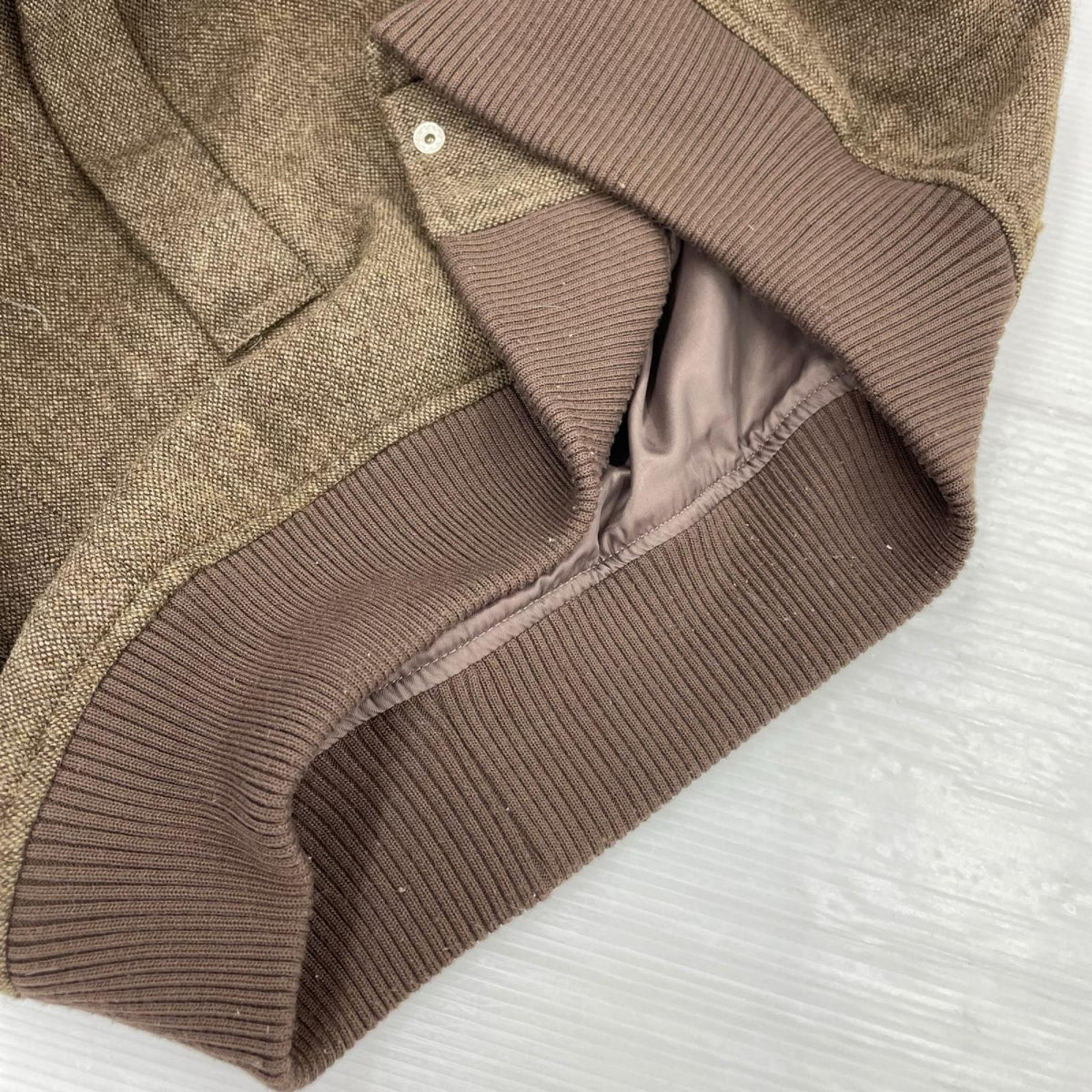 ジャケット BUCCA ｳｰﾙｼﾞｬｹｯﾄ BRW M ブラウン