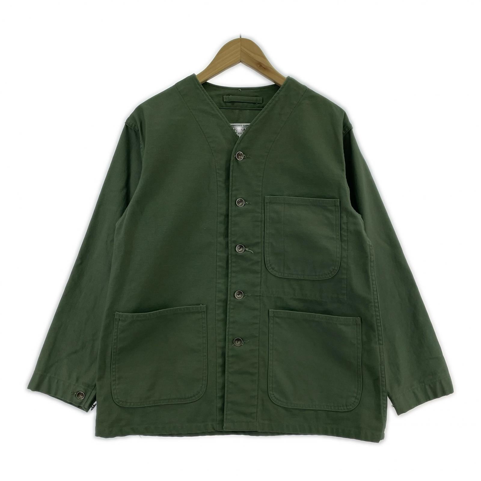 長袖シャツ engineered short jacket XXS カーキ カーキ