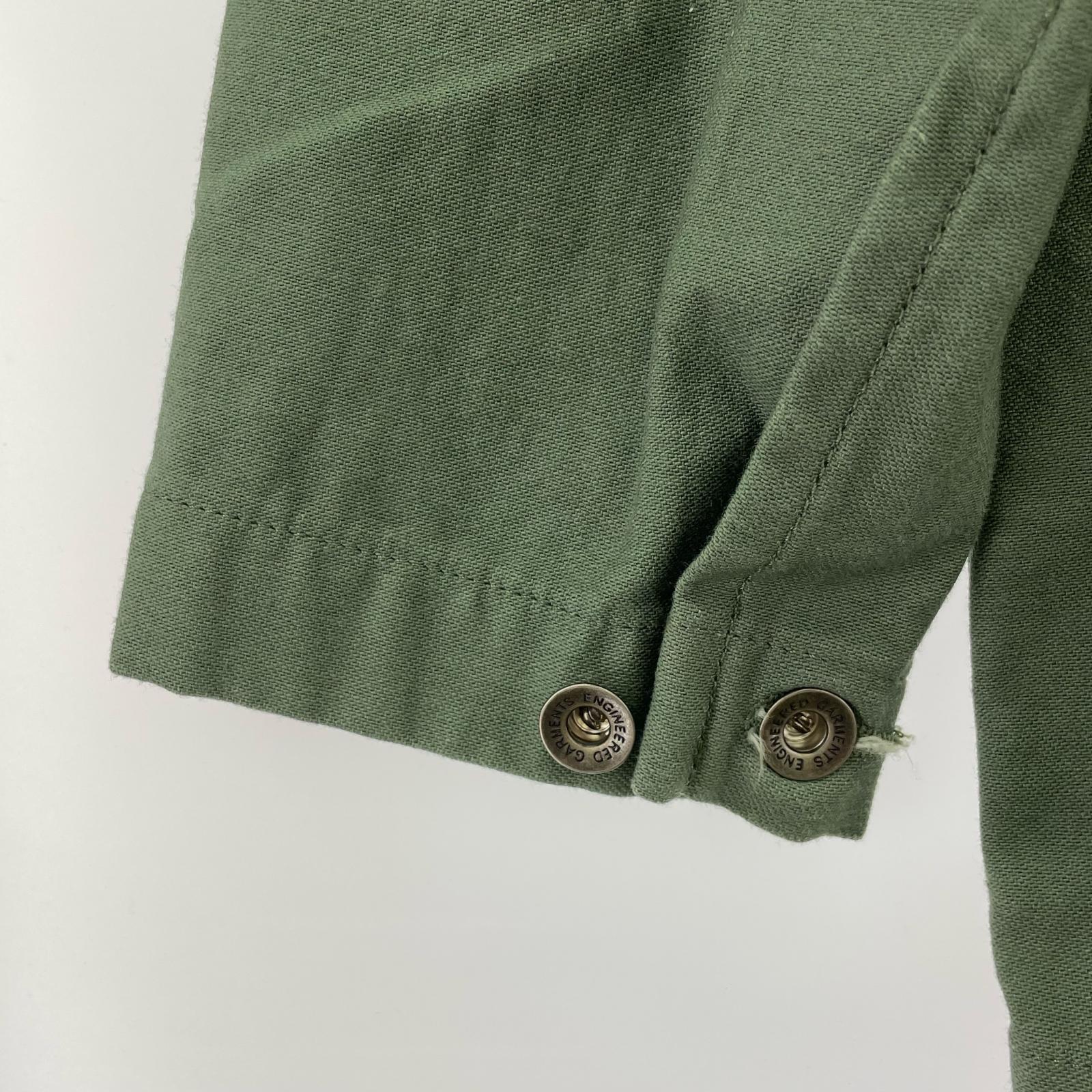 長袖シャツ engineered short jacket XXS カーキ カーキ