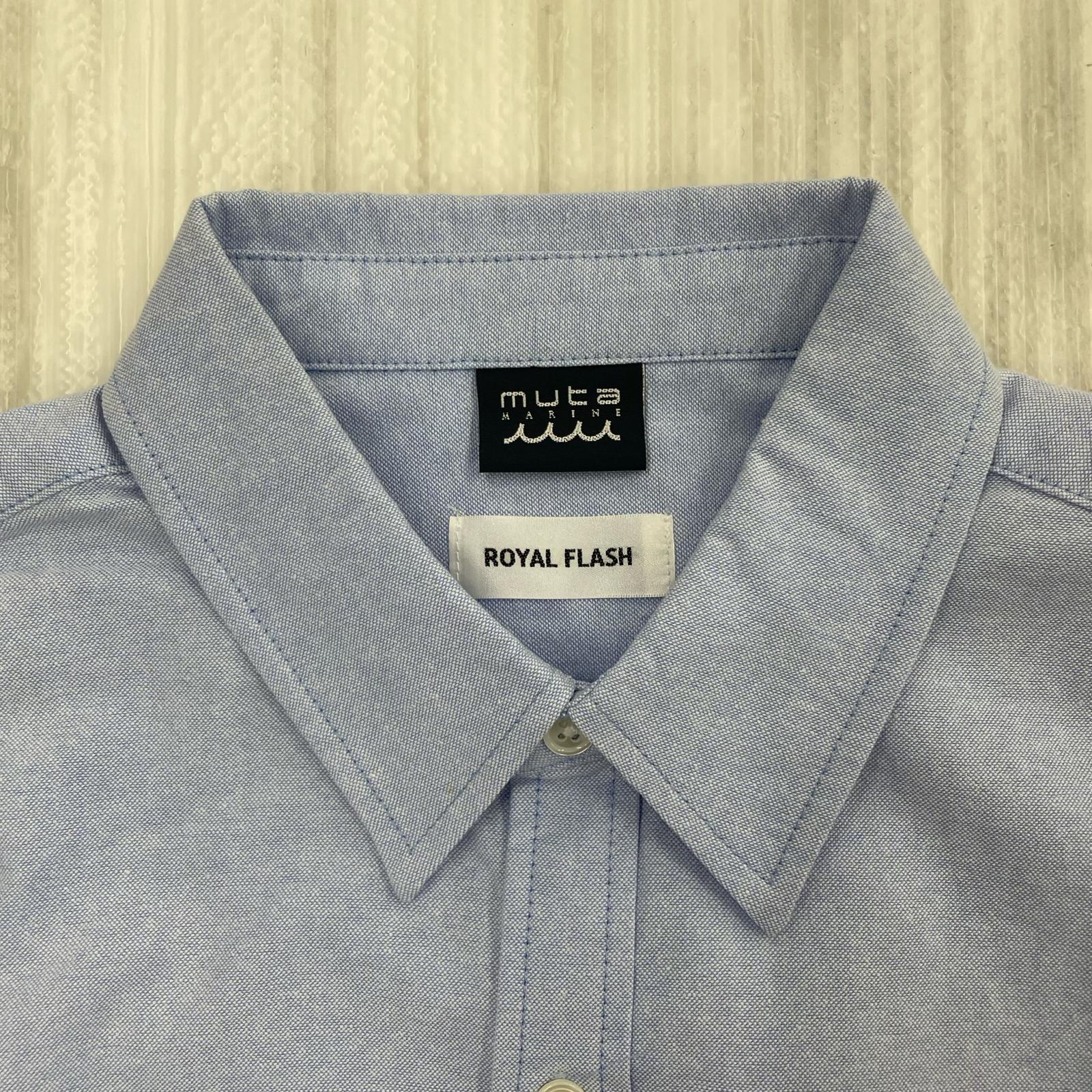 長袖シャツ muta ROYAL FLASH LSシャツ L BLU L