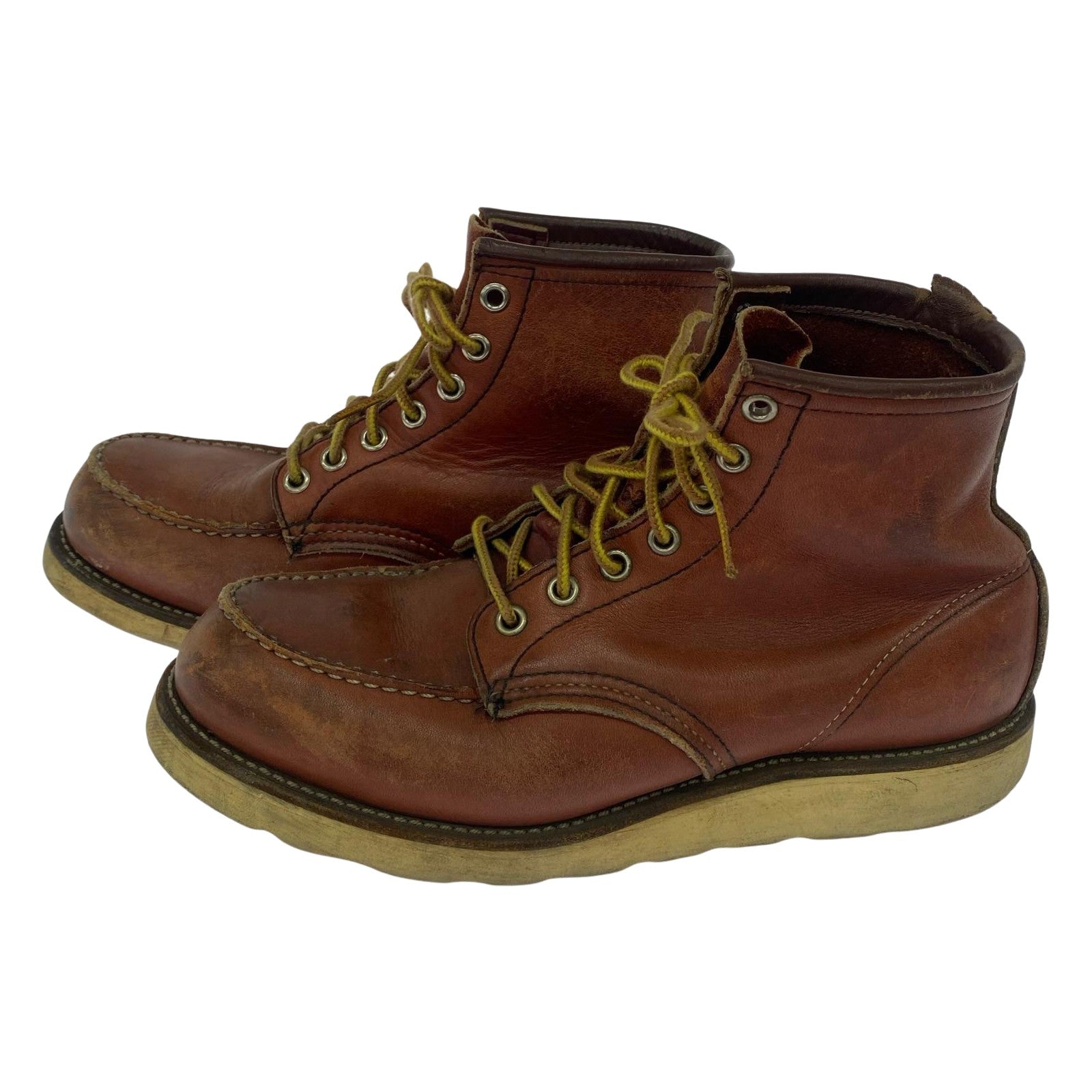 ブーツ RED WING 復刻 犬タグ 6インチ Classic Moc 6875 (7.5E) ブラウン