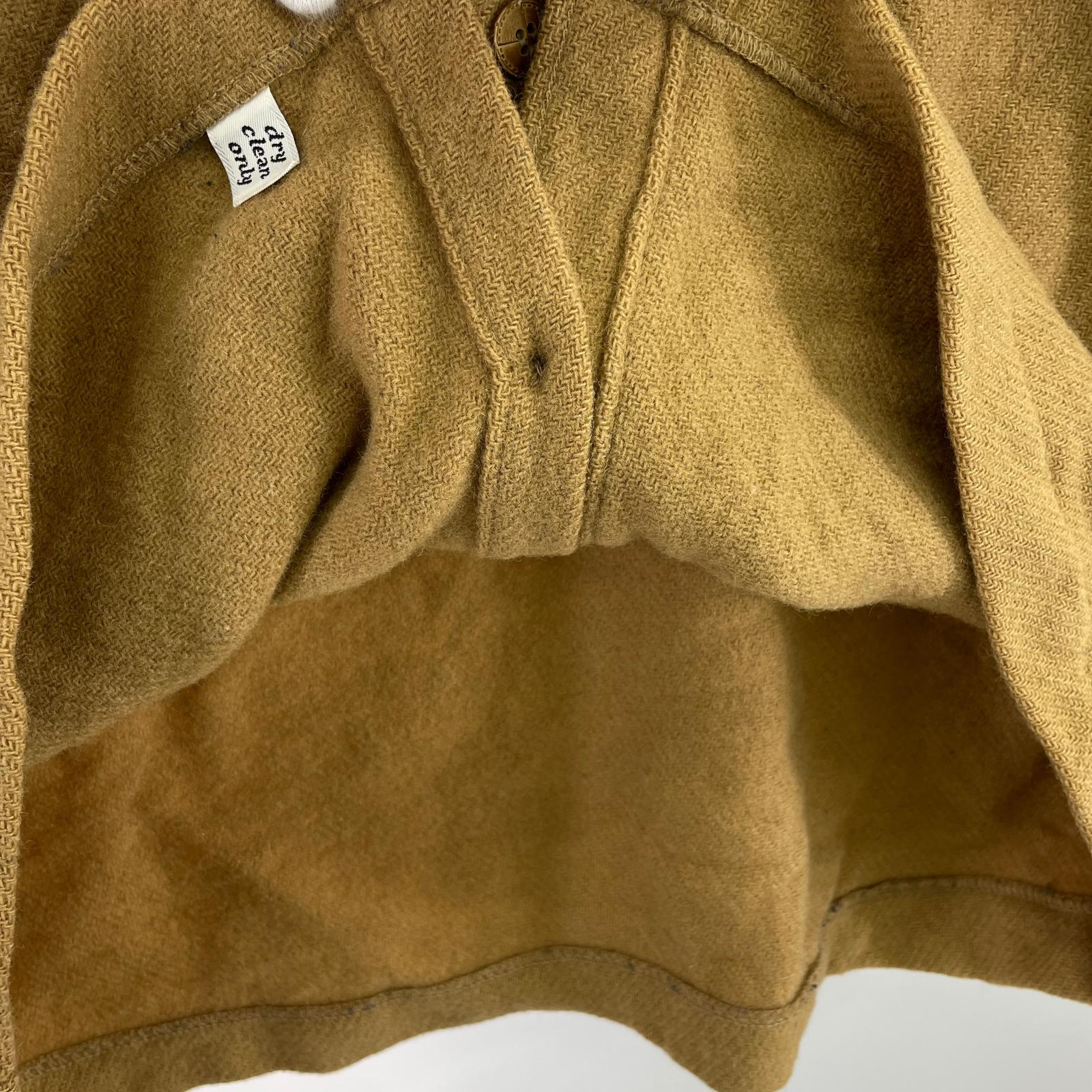 長袖シャツ LOBO by PENDLETON 70s ウールシャツ ボードシャツ キャメル (L) L