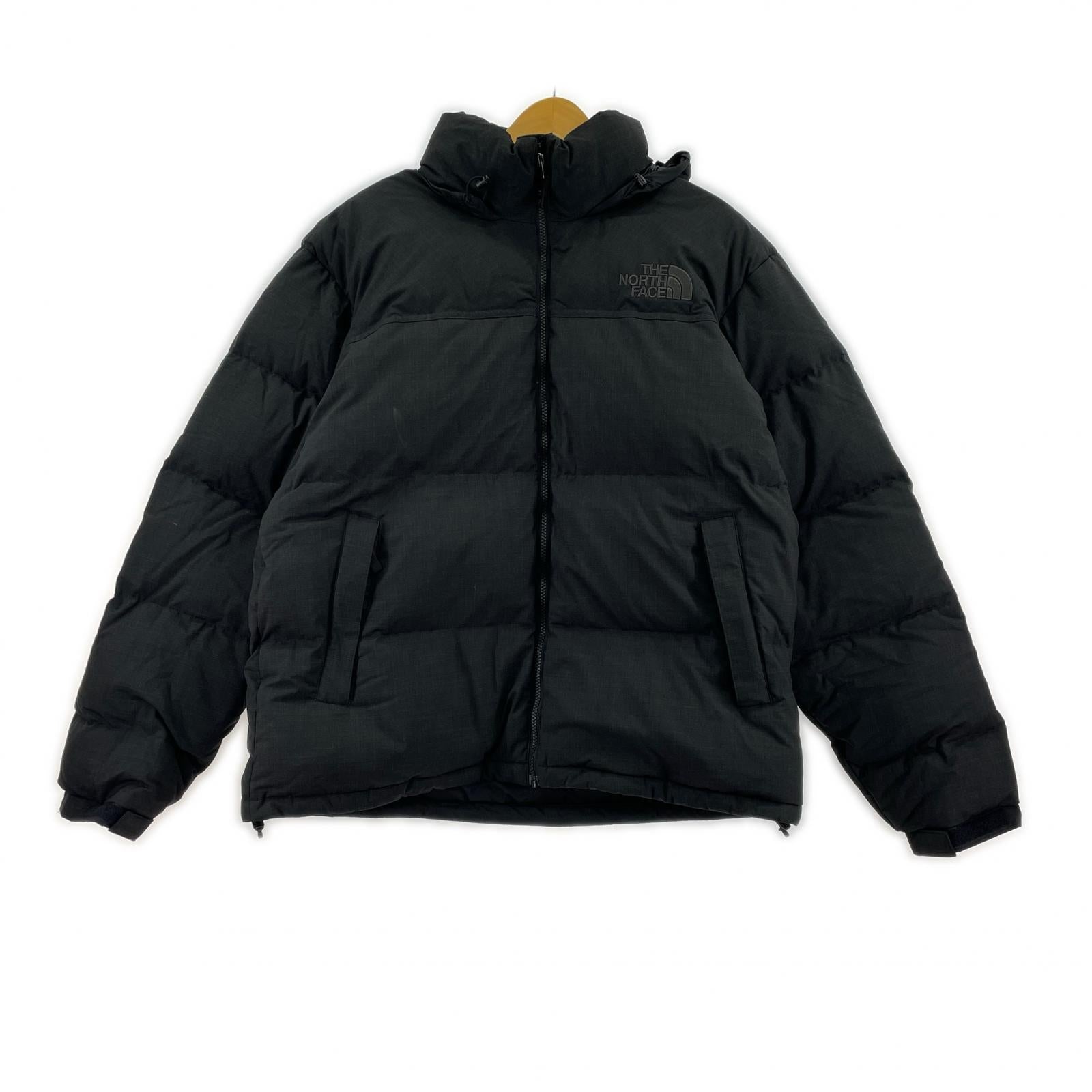 ダウンジャケット Wooly Nuptse ブラック XL ブラック