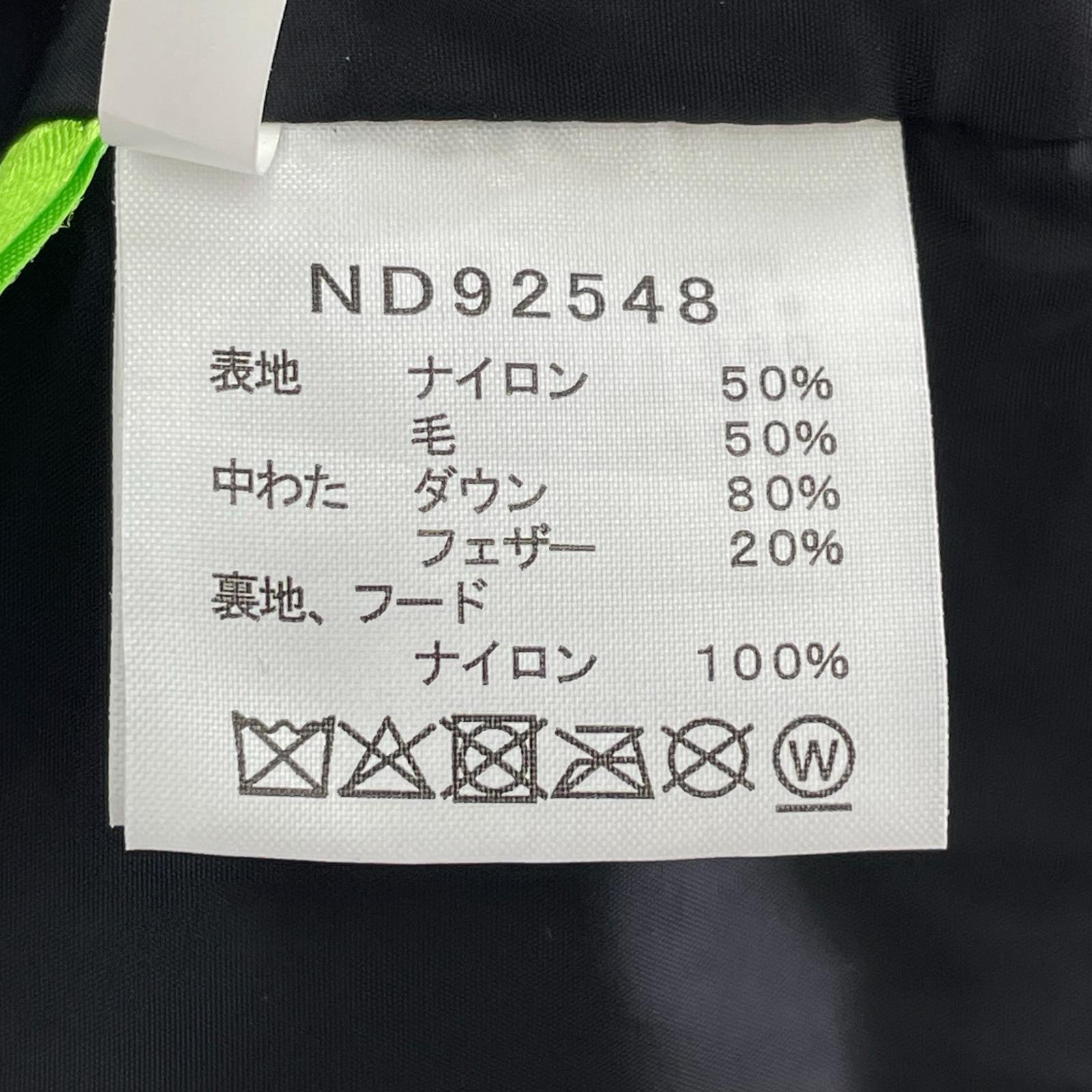 ダウンジャケット Wooly Nuptse ブラック XL ブラック