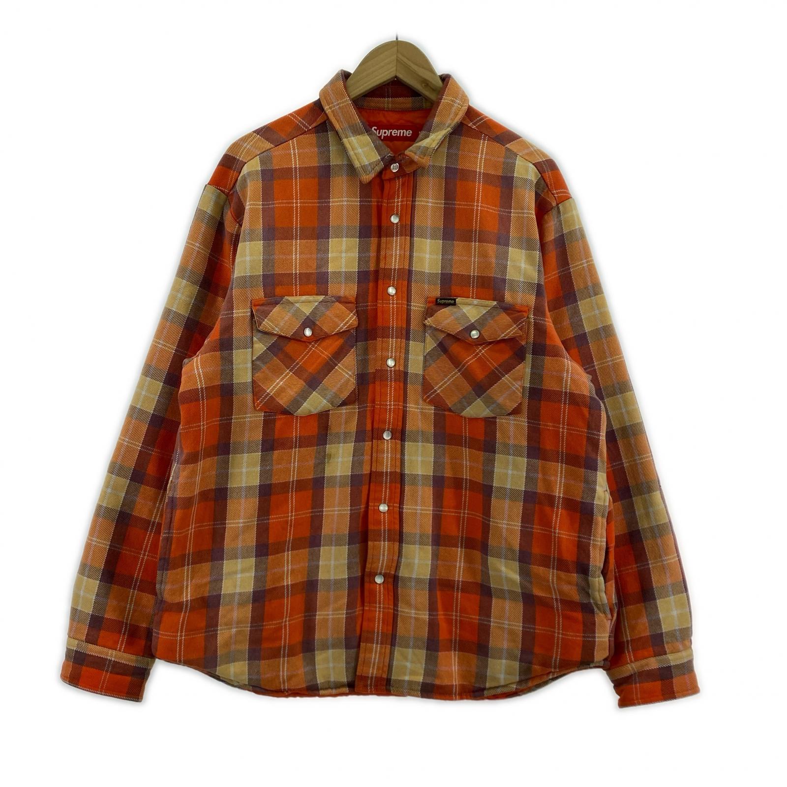 長袖シャツ 24SS Quilted Flannel Snap Shirt (M) M