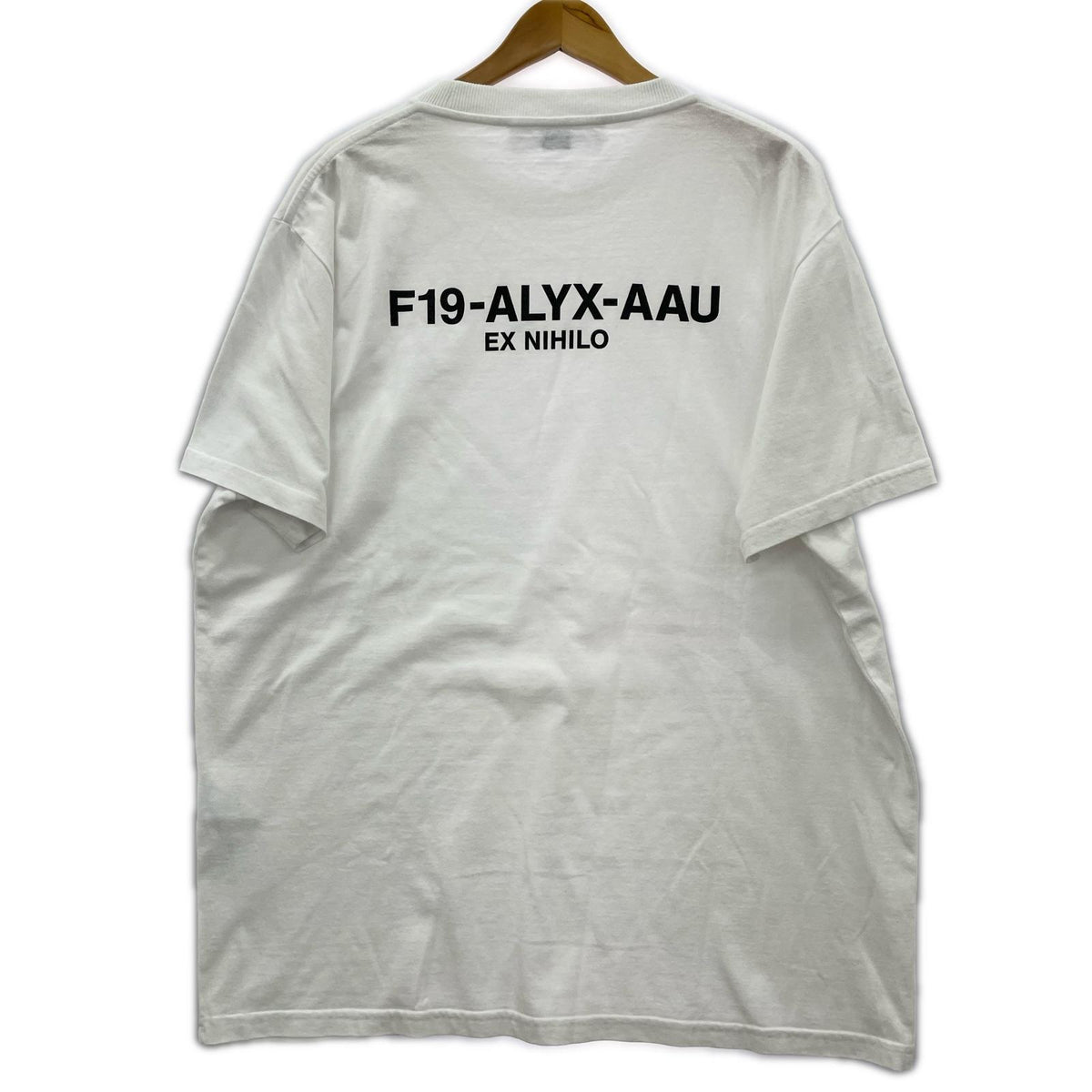 半袖Ｔシャツ 1017 ALYX 9SM 半袖Tシャツ・カットソー ホワイト