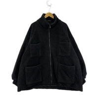 ジャケット BISHOOL ボアジャケット 黒 フリー ブラック