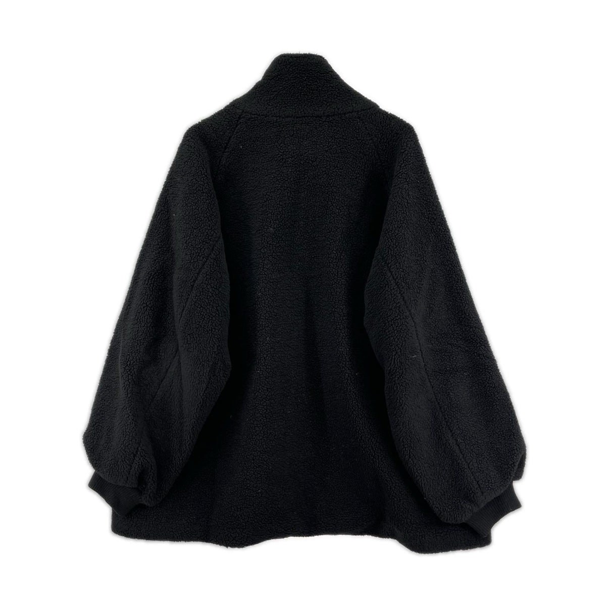ジャケット BISHOOL ボアジャケット 黒 フリー ブラック