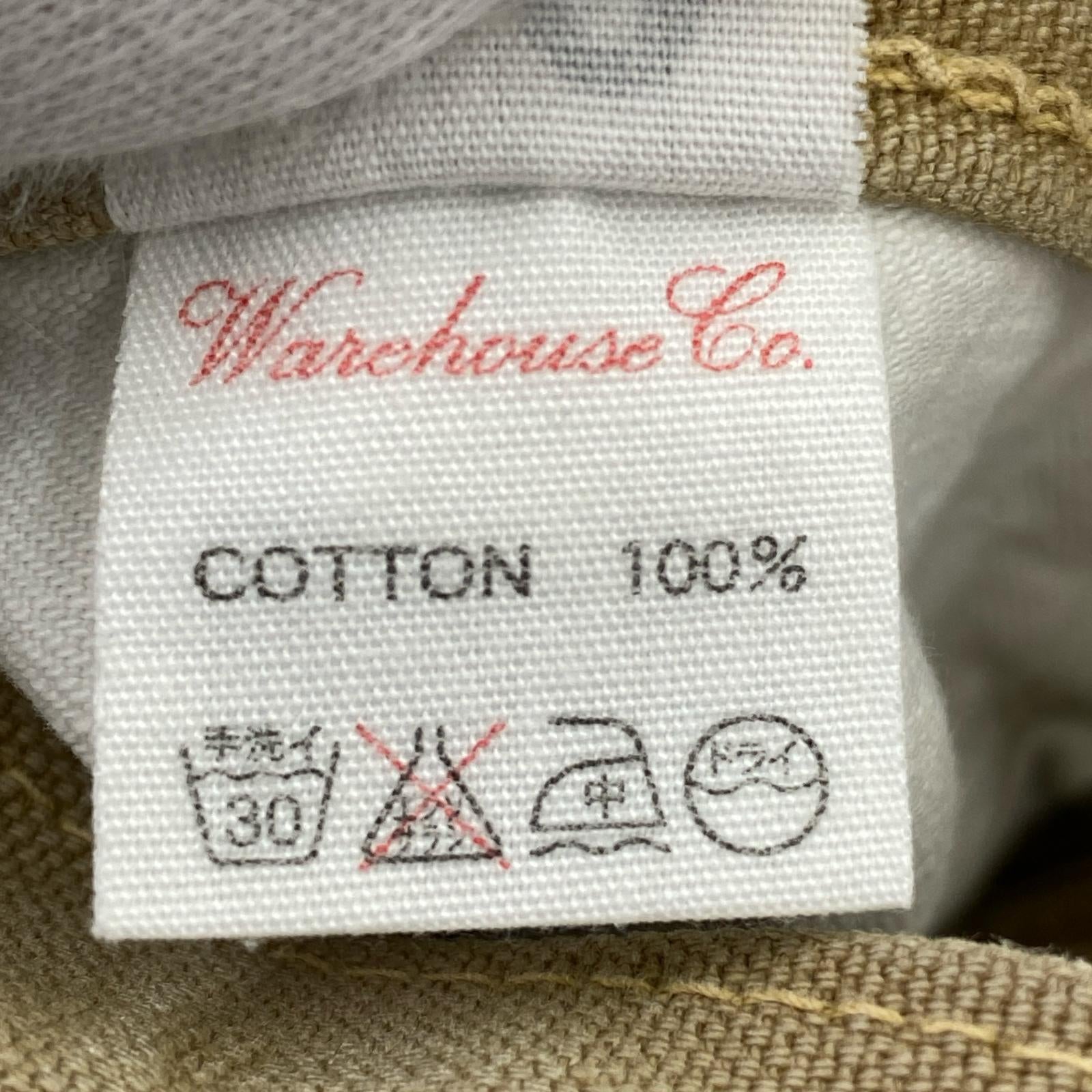 パンツ warehouse duck digger パンツ 30 ベージュ