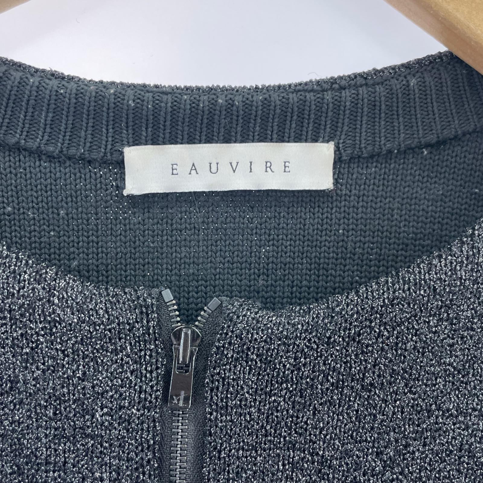 ジャケット EAUVIRE　ジップアップ　FGSDV-04660 ブラック