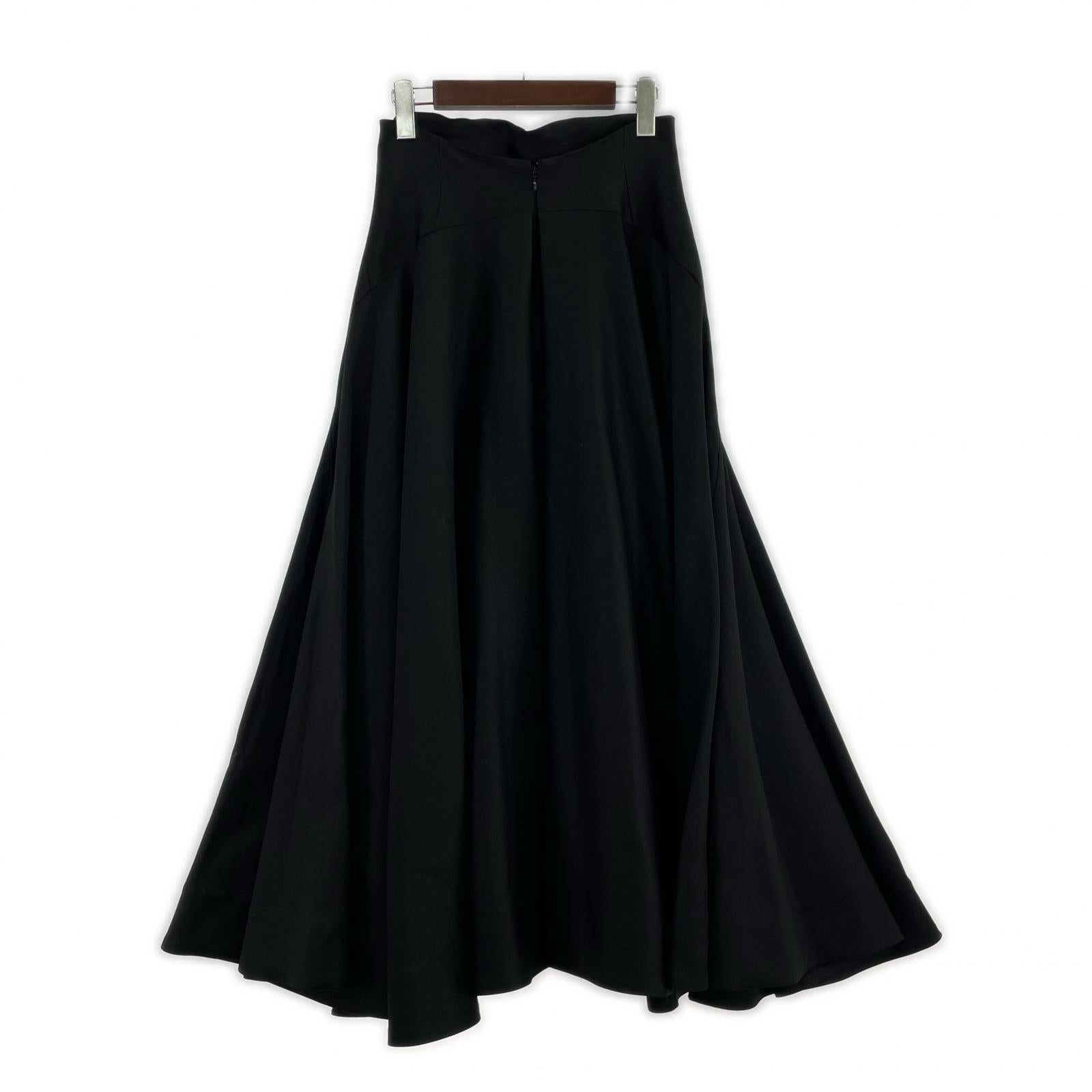 ロングスカート HARUNOBUMURATA　KELSEY　HM24W618-STY02 ブラック