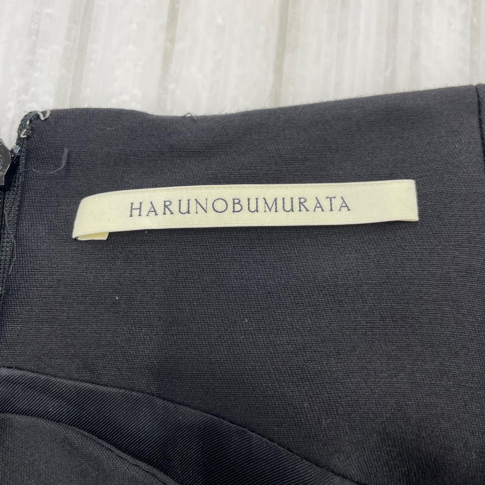 ロングスカート HARUNOBUMURATA　KELSEY　HM24W618-STY02 ブラック