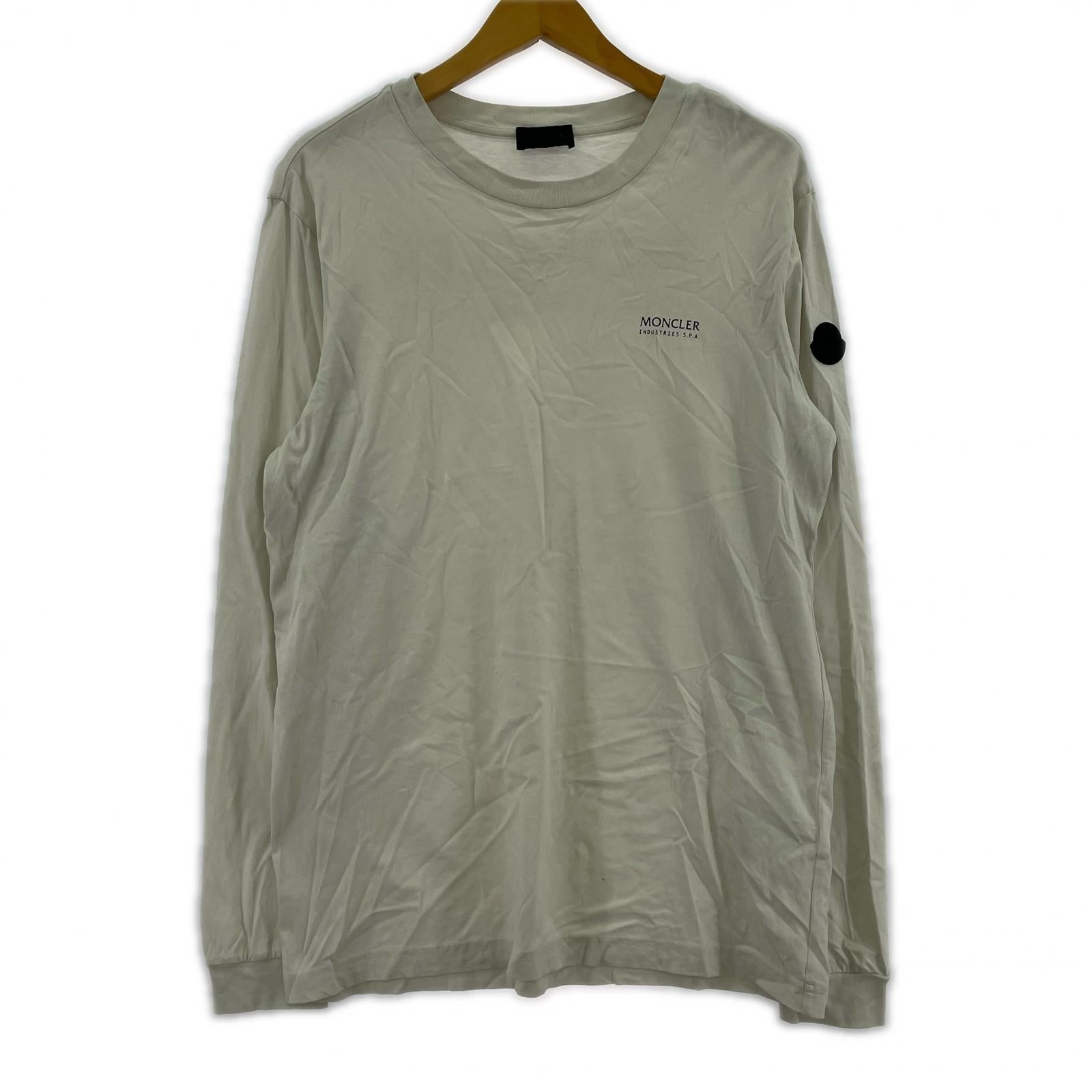 長袖Ｔシャツ プリントL/Sカットソー　白