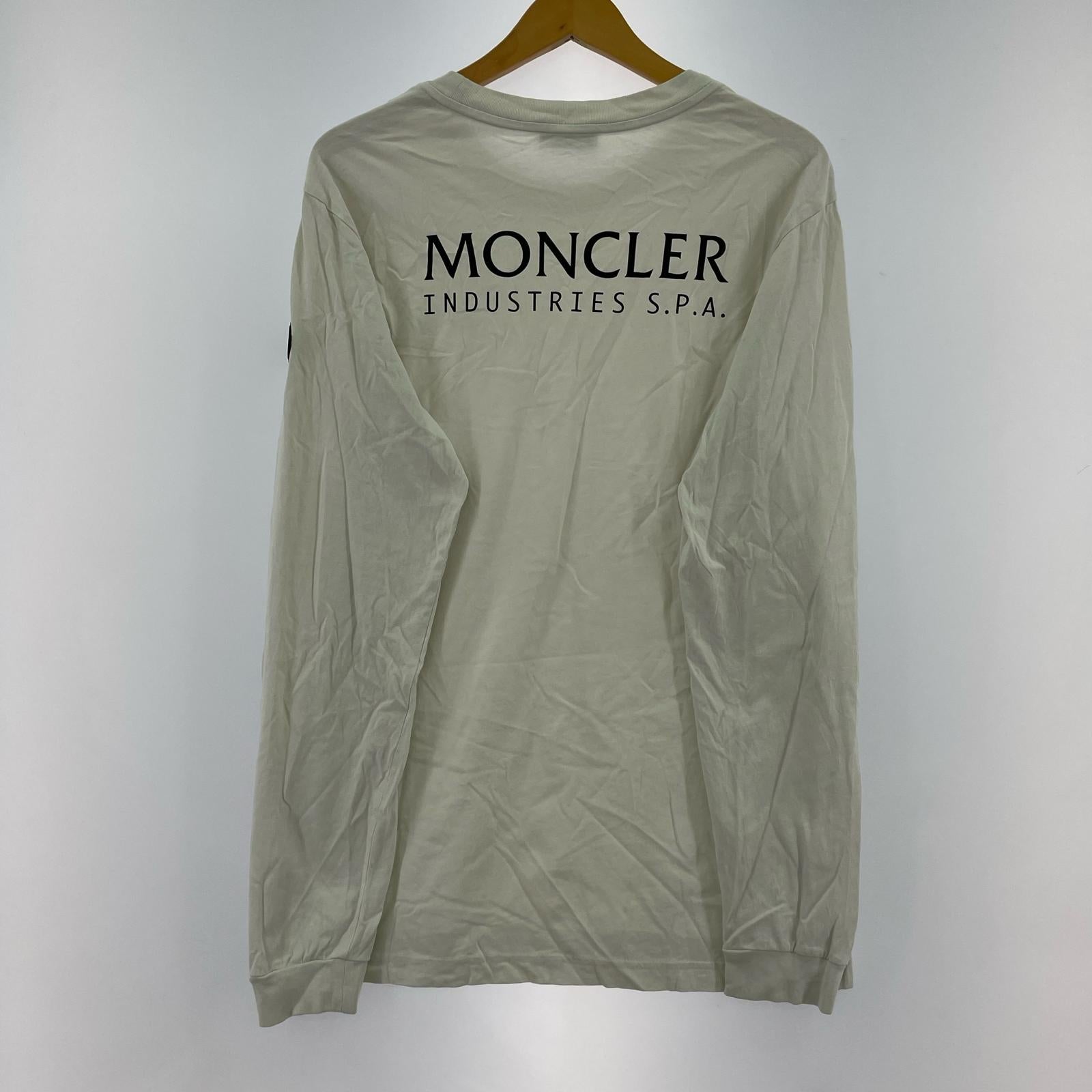 長袖Ｔシャツ プリントL/Sカットソー　白