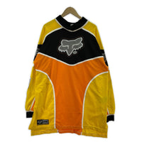 長袖Ｔシャツ Fox Racing USA製 モトクロスシャツ XL YLW