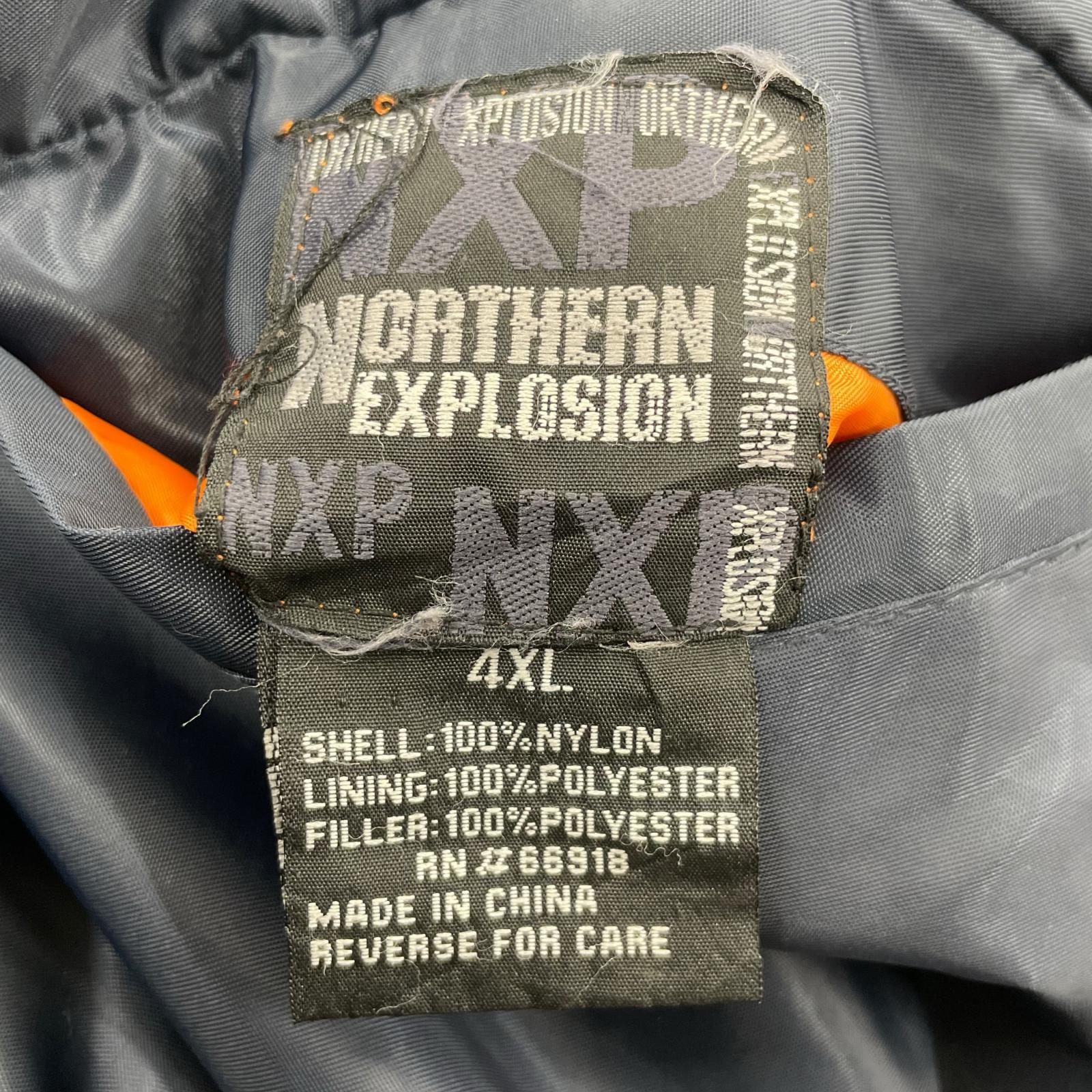 ブルゾン NXP MA-1 NV/OR ネイビー