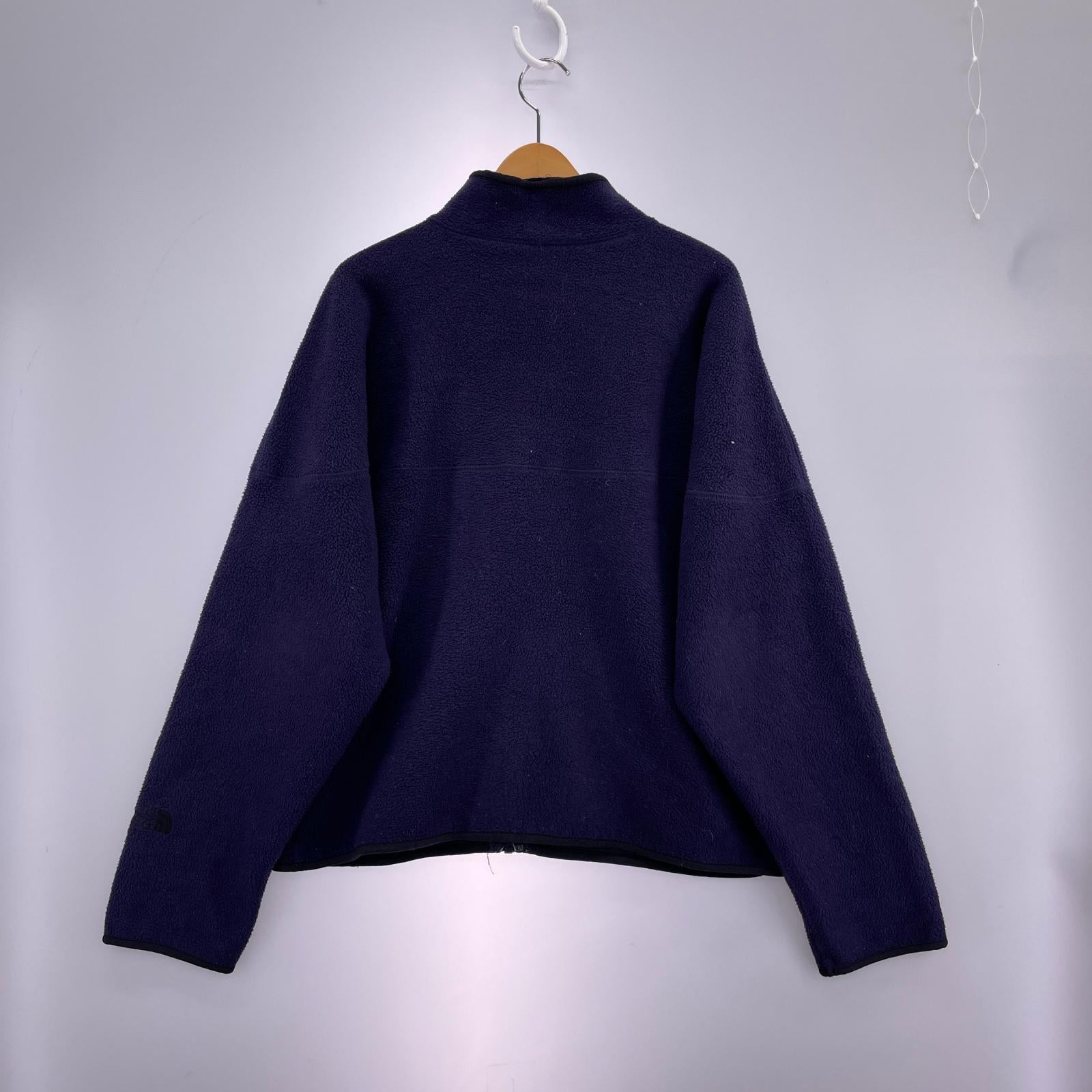 ジャケット ~90s US規格 フリースジャケット (XL) 紫