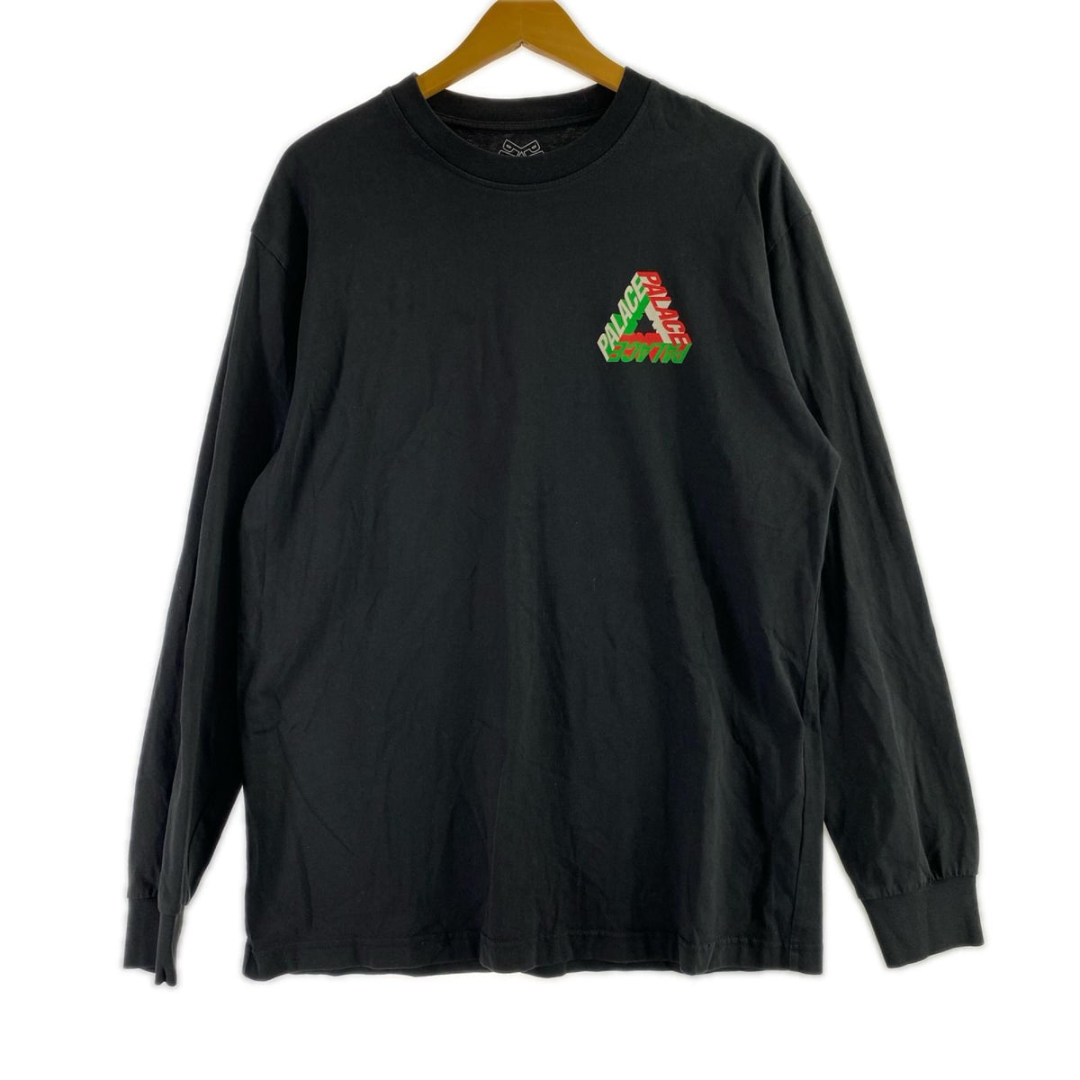 長袖Ｔシャツ PALACE Skateboards P-3D LONGSLEEVE 黒 (L) L ブラック