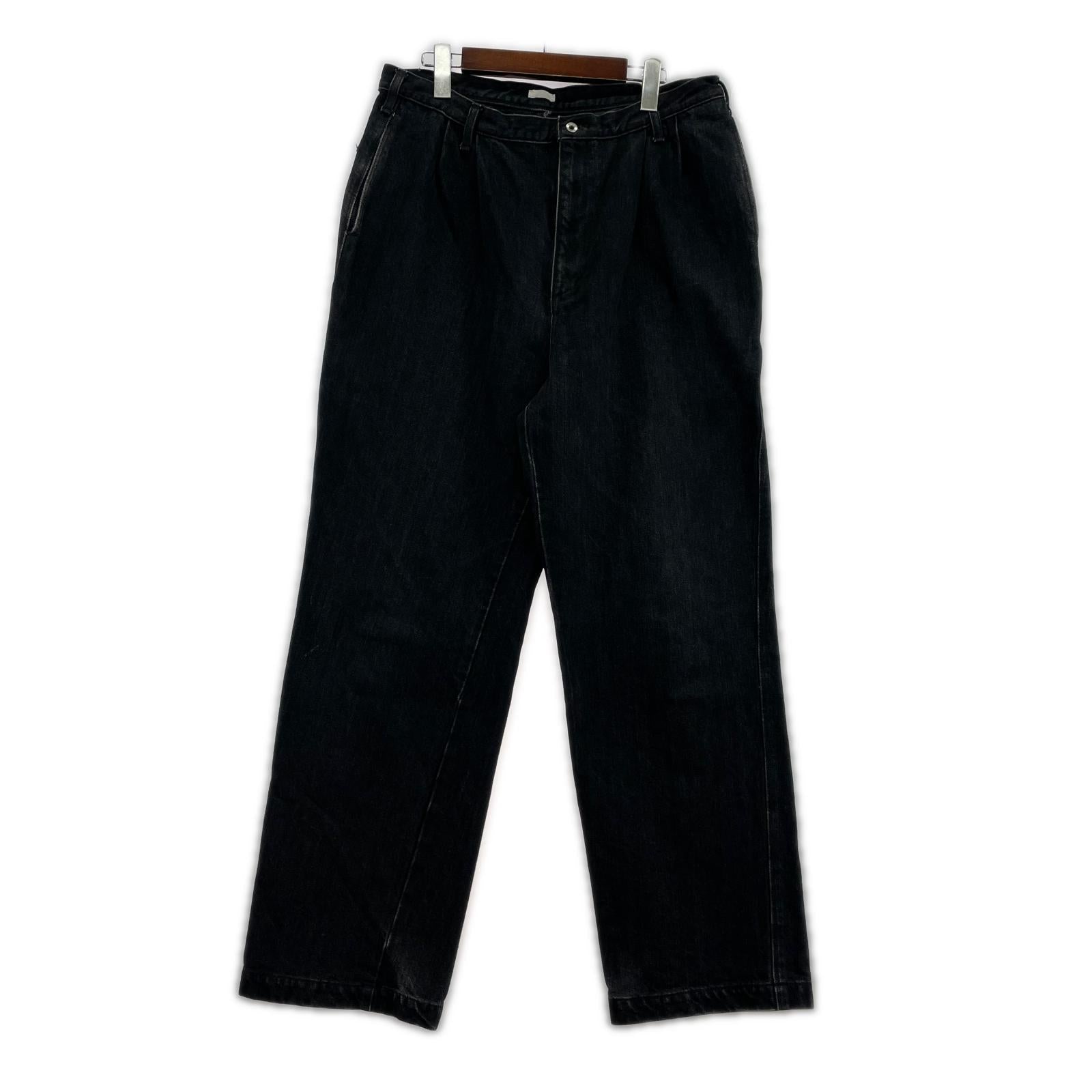 デニムパンツ CIOTA×SEEALL BLACK DENIM SAU43 CI791 黒 (3) 3 ブラック