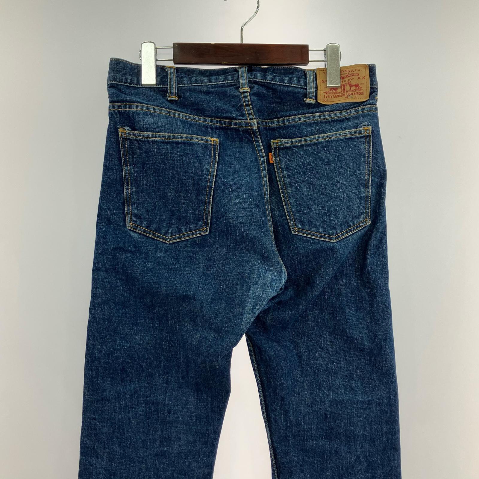 デニムパンツ TCB JEANS デニム　インディゴ　32 32