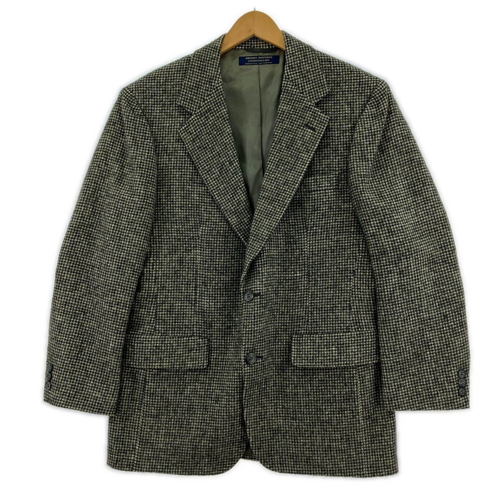 ジャケット Brooks Brothers ジャケット キャメルヘアー USA製 ブラック