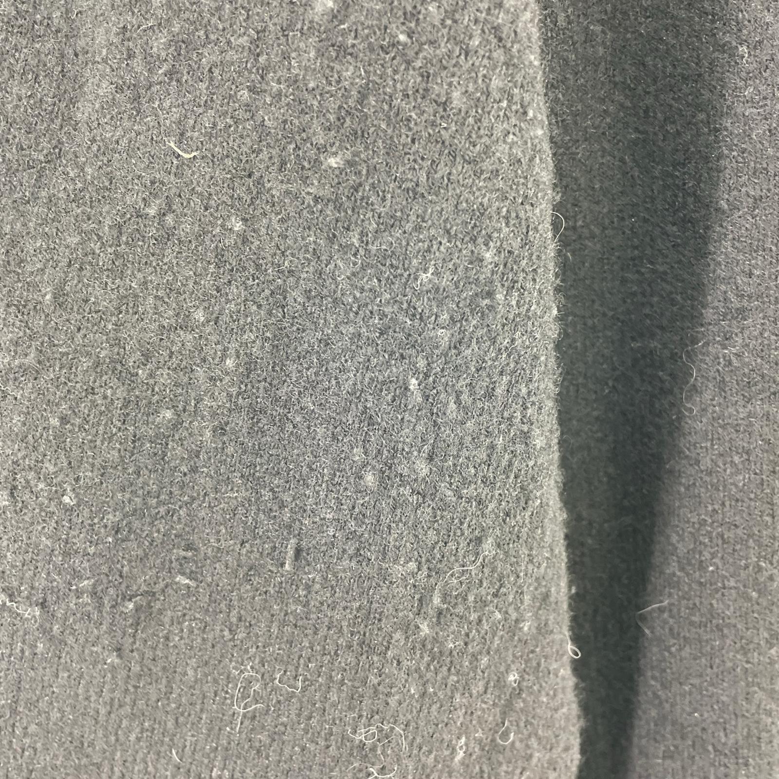 ニット SEEALL YAK ZIP PULL SWEATER ハーフジップヤクニット F ブラック フリー ブラック